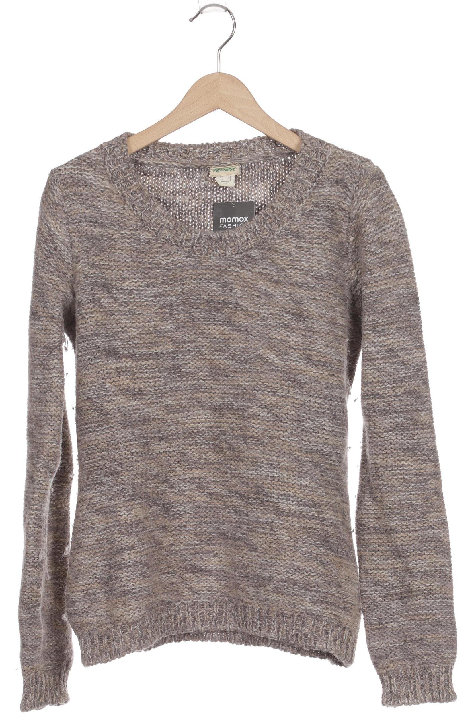 

hessnatur Damen Pullover, grau, Gr. 34