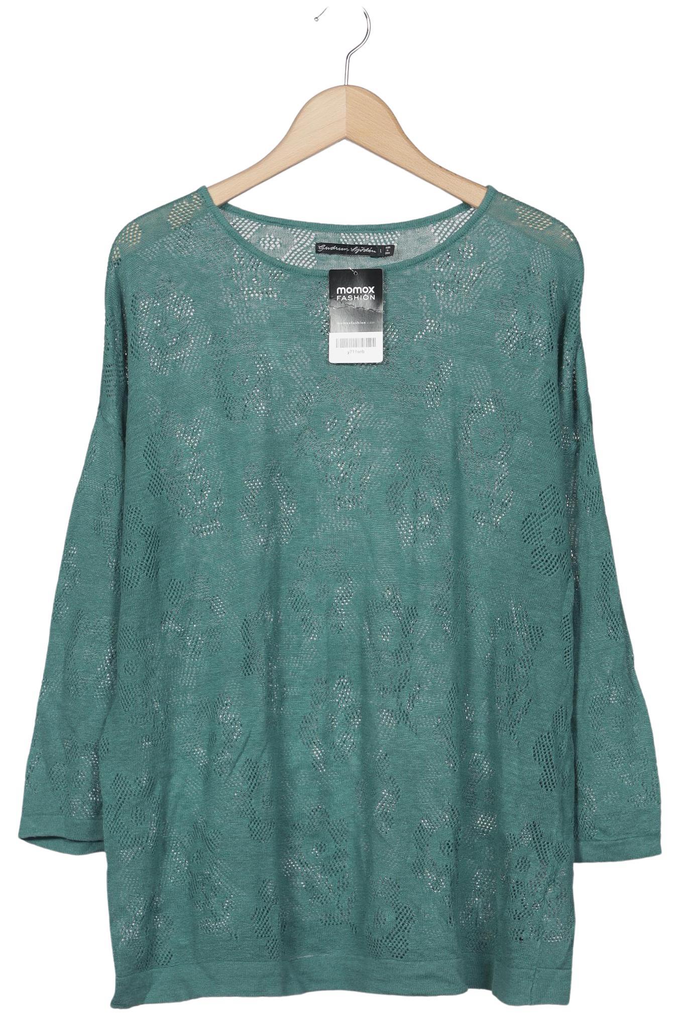 

hessnatur Damen Pullover, grün, Gr. 42