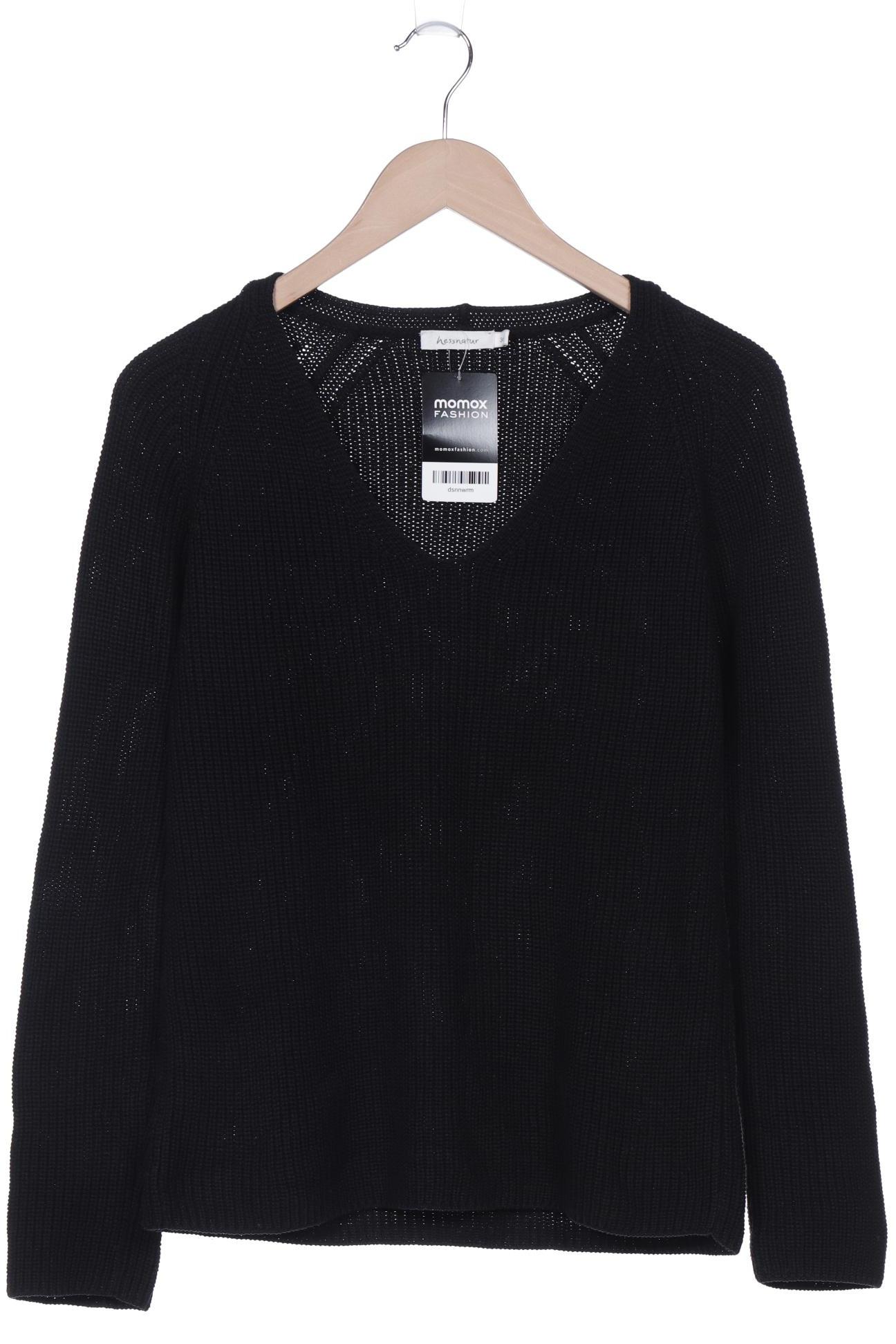 

hessnatur Damen Pullover, schwarz, Gr. 36