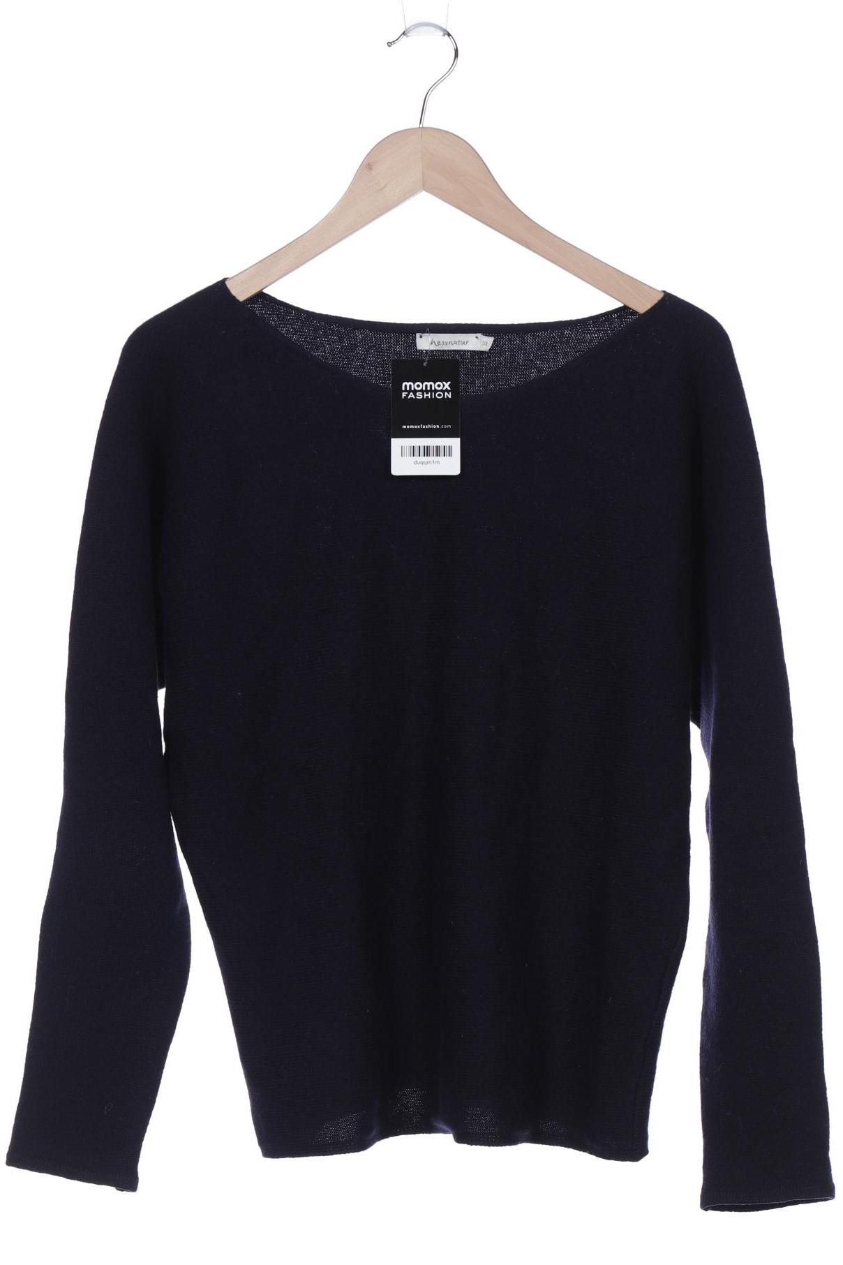 

hessnatur Damen Pullover, marineblau, Gr. 38