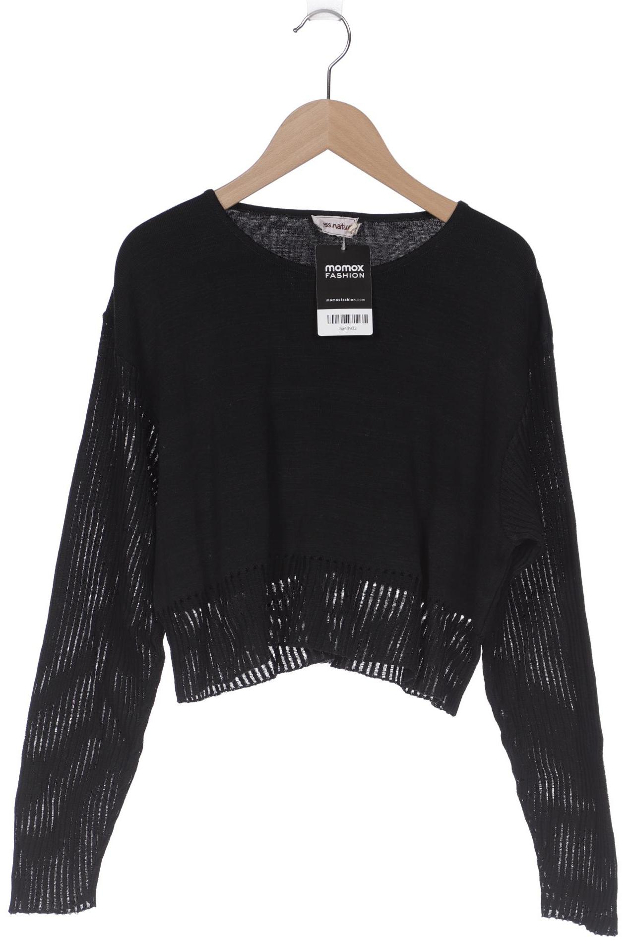 

hessnatur Damen Pullover, schwarz, Gr. 42