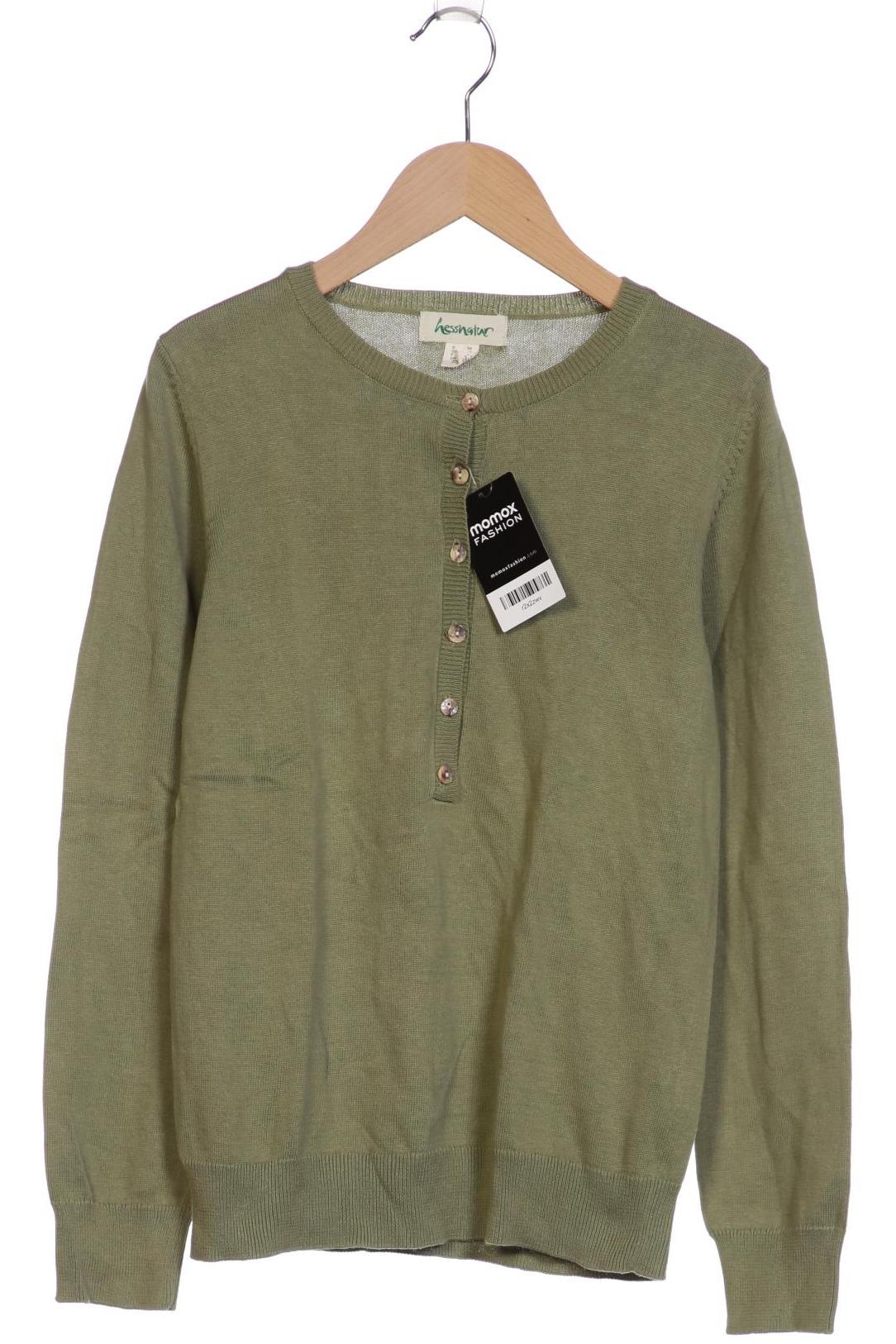 

hessnatur Damen Pullover, grün, Gr. 34