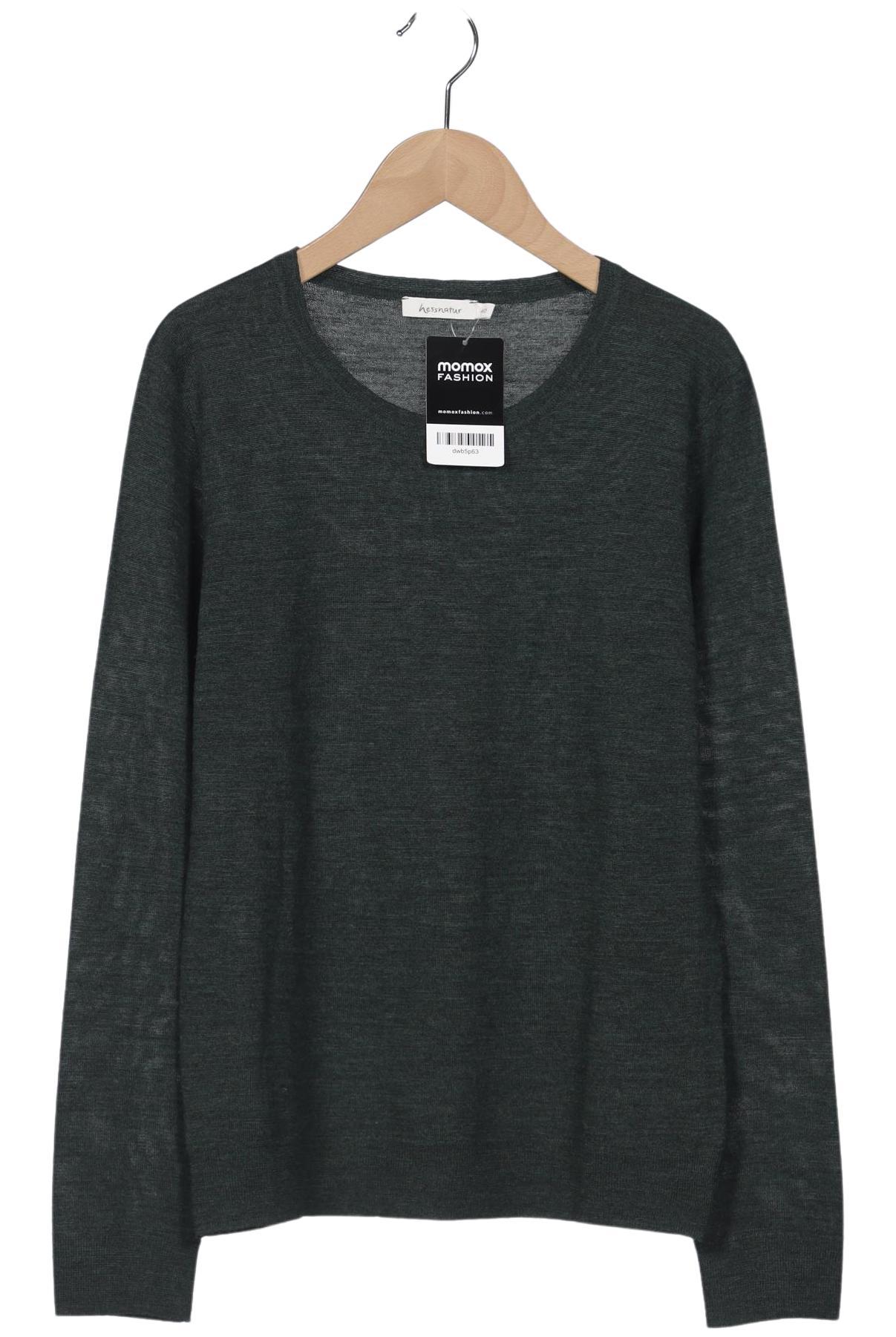 

hessnatur Damen Pullover, grün, Gr. 40