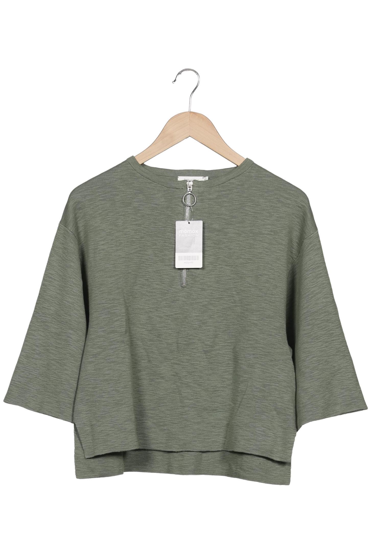 

hessnatur Damen Pullover, grün, Gr. 34