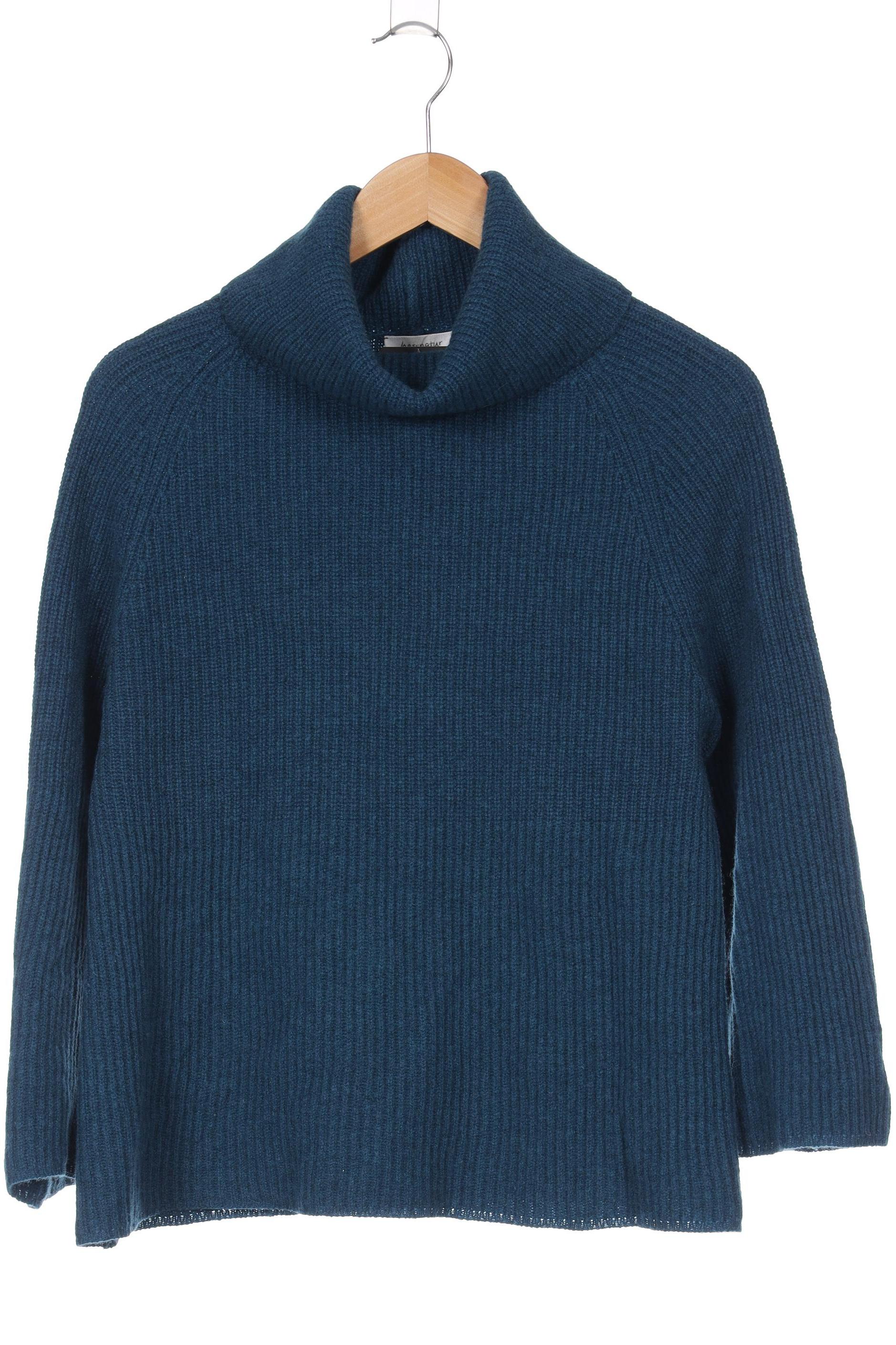 

hessnatur Damen Pullover, türkis, Gr. 38