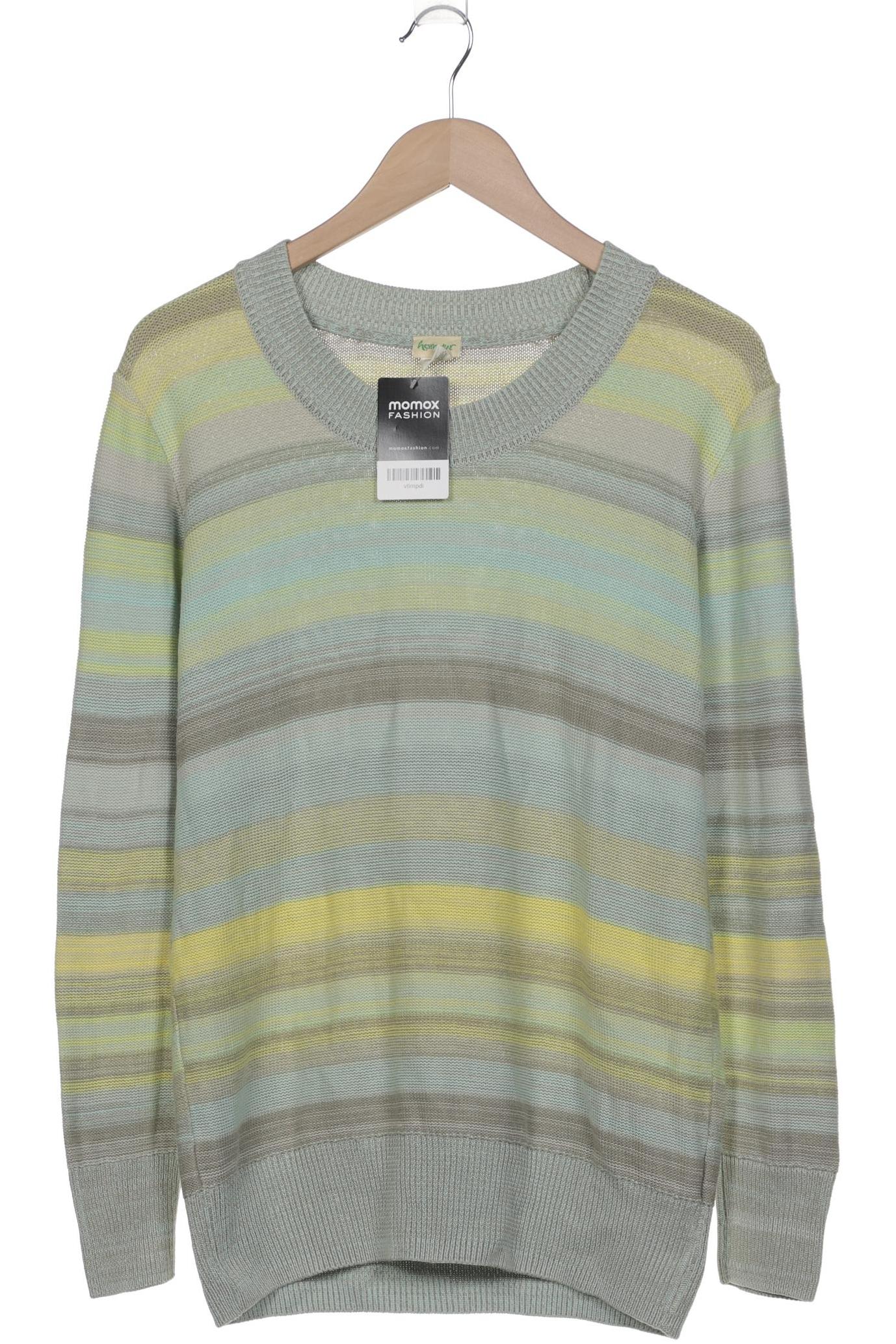

hessnatur Damen Pullover, grün, Gr. 36