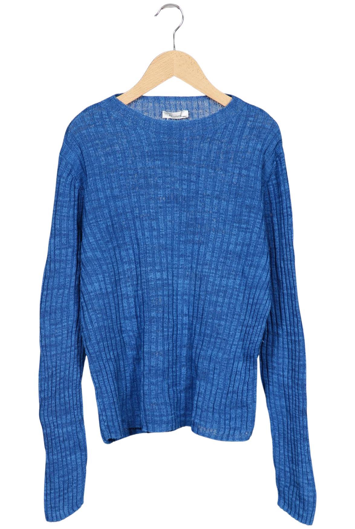 

hessnatur Damen Pullover, blau, Gr. 40