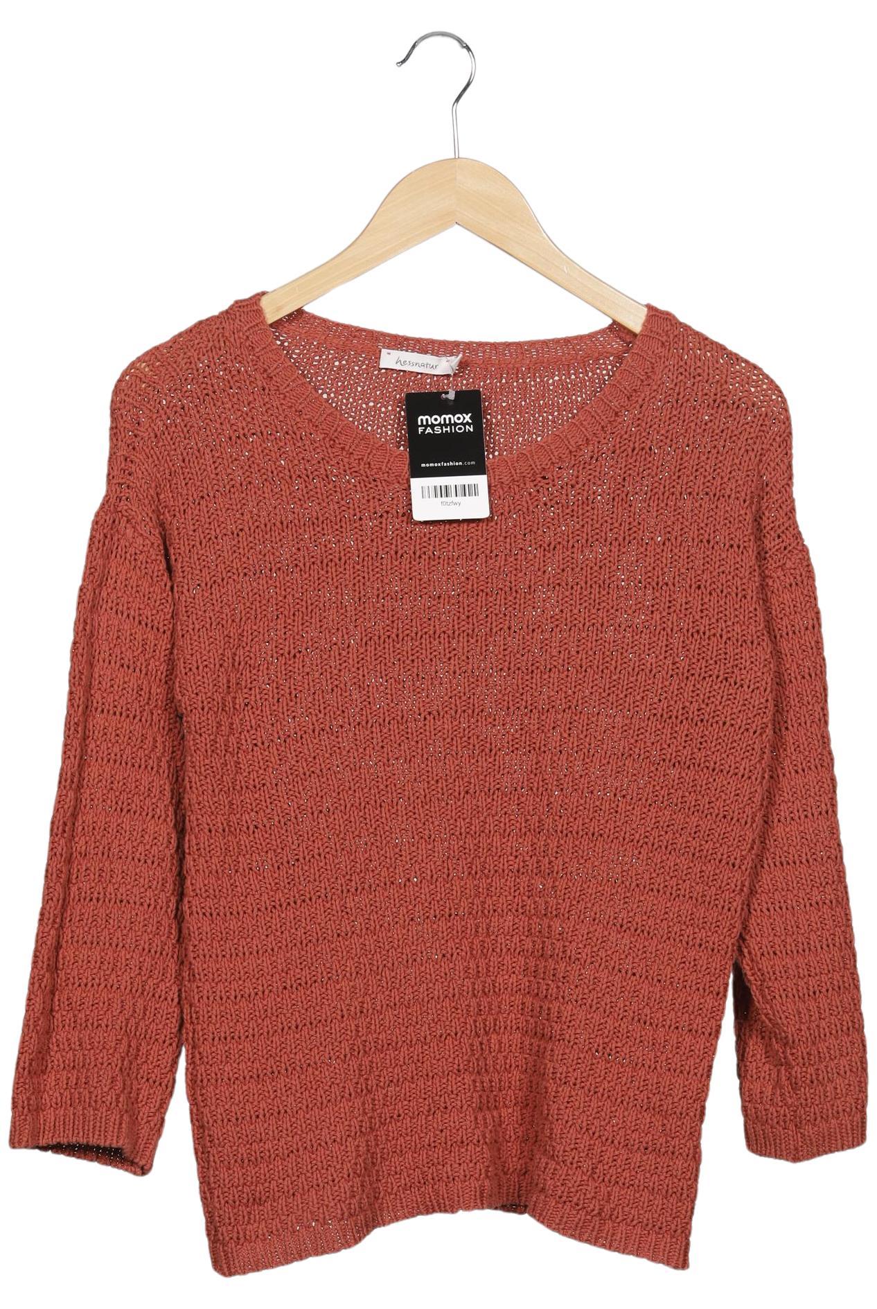 

hessnatur Damen Pullover, rot, Gr. 34