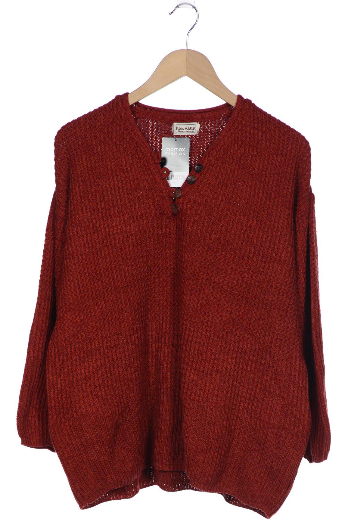 

hessnatur Damen Pullover, bordeaux, Gr. 36