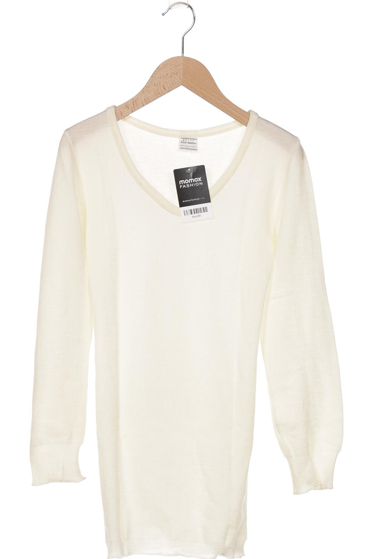 

hessnatur Damen Pullover, cremeweiß, Gr. 42