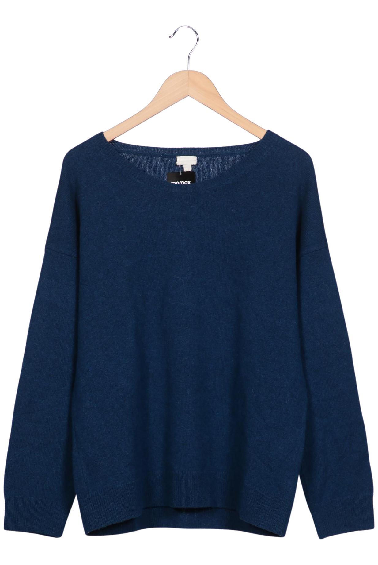 

hessnatur Damen Pullover, marineblau, Gr. 40