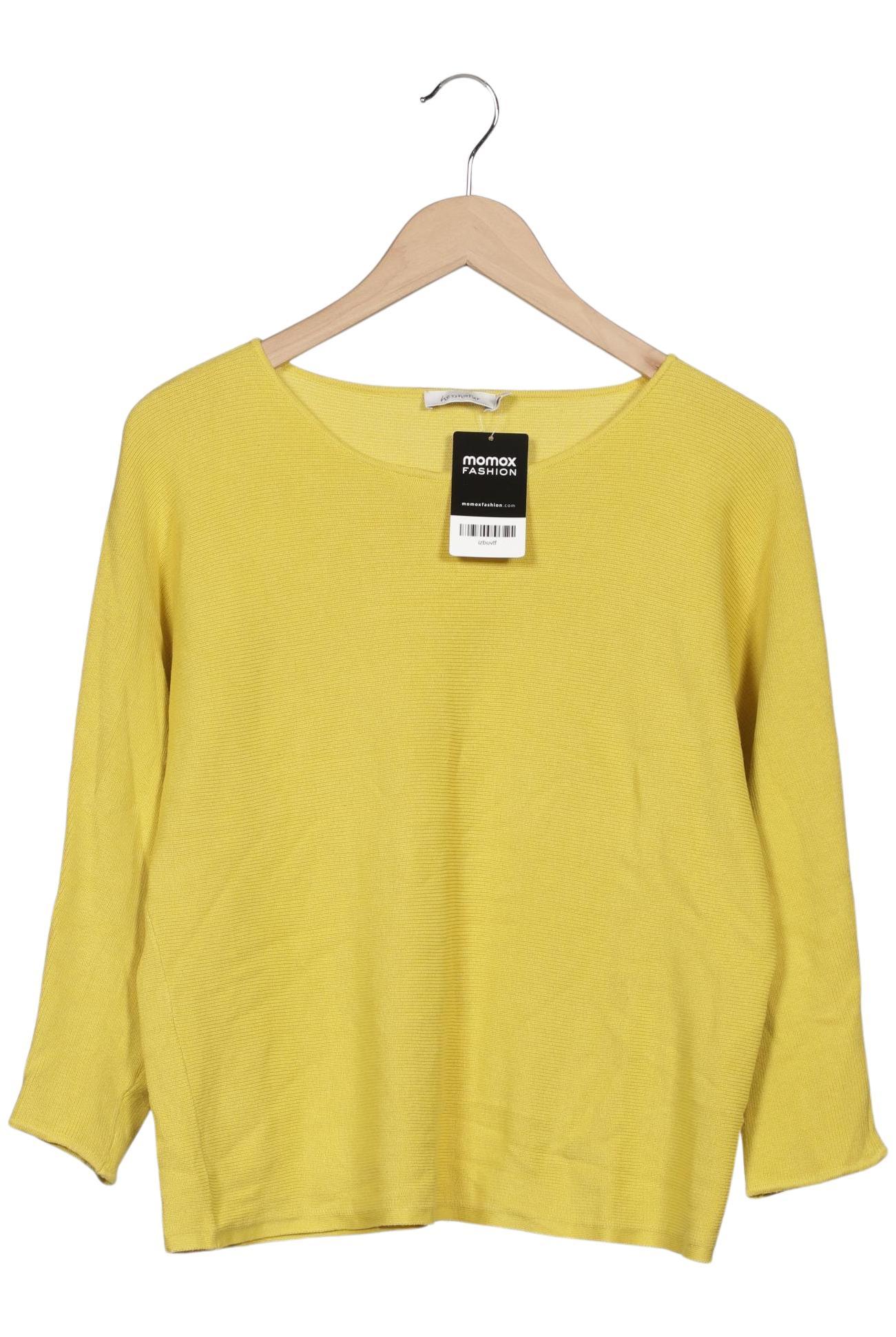 

hessnatur Damen Pullover, gelb, Gr. 36