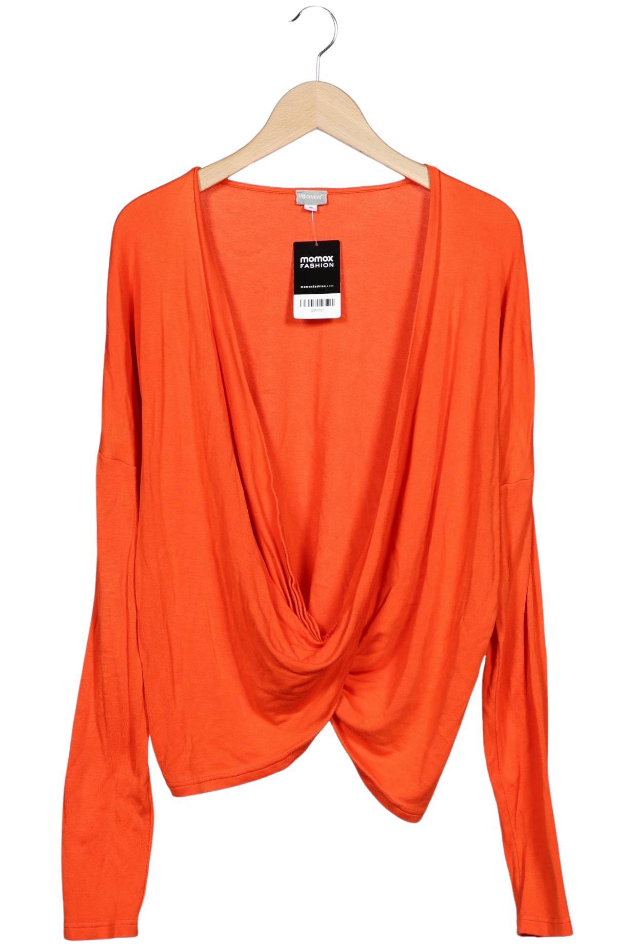 

hessnatur Damen Pullover, orange, Gr. 38