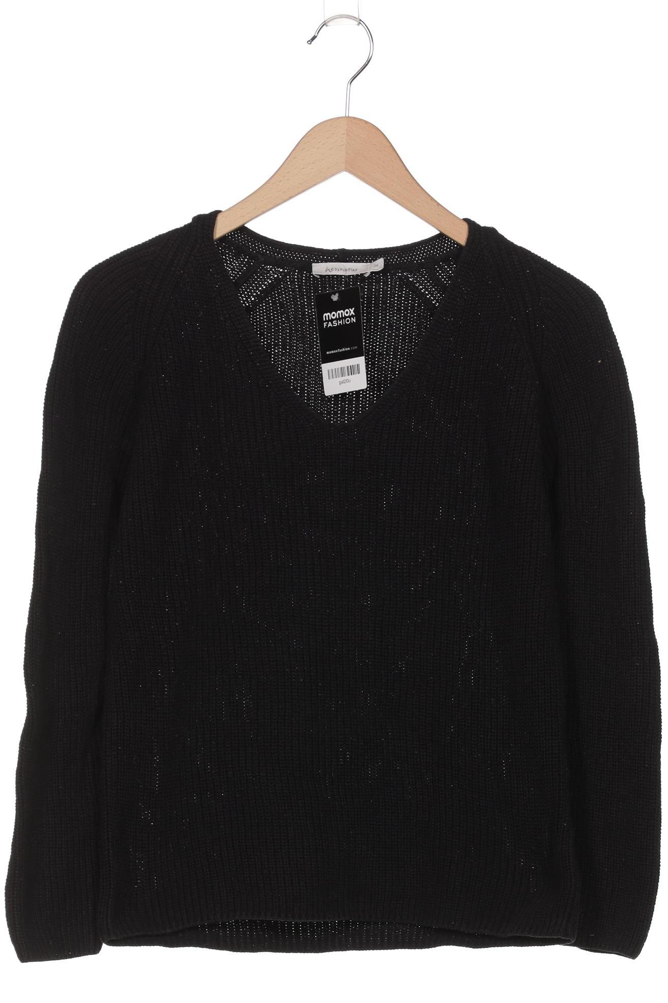 

hessnatur Damen Pullover, schwarz, Gr. 36
