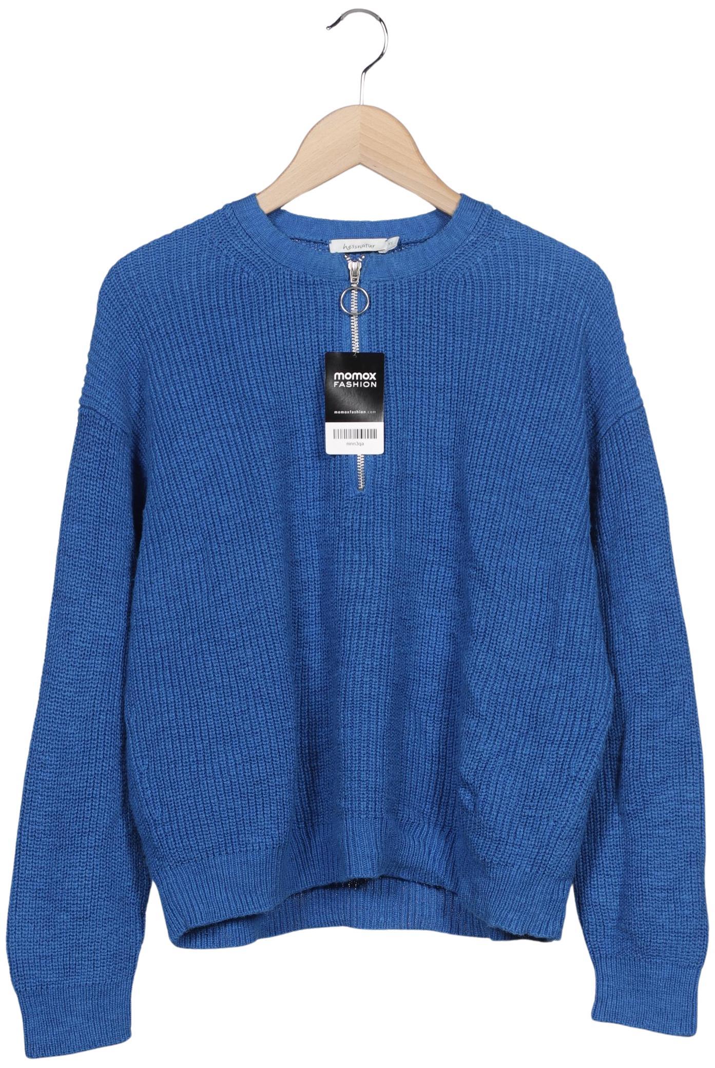 

hessnatur Damen Pullover, blau, Gr. 34