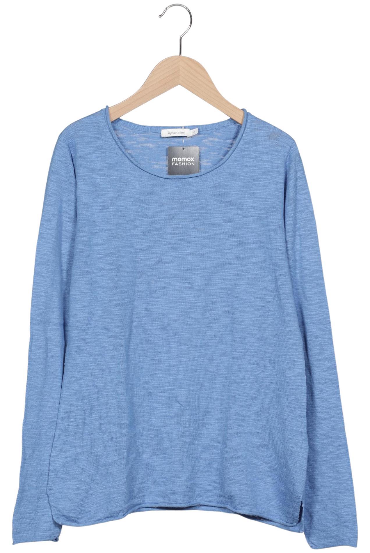 

hessnatur Damen Pullover, hellblau, Gr. 36