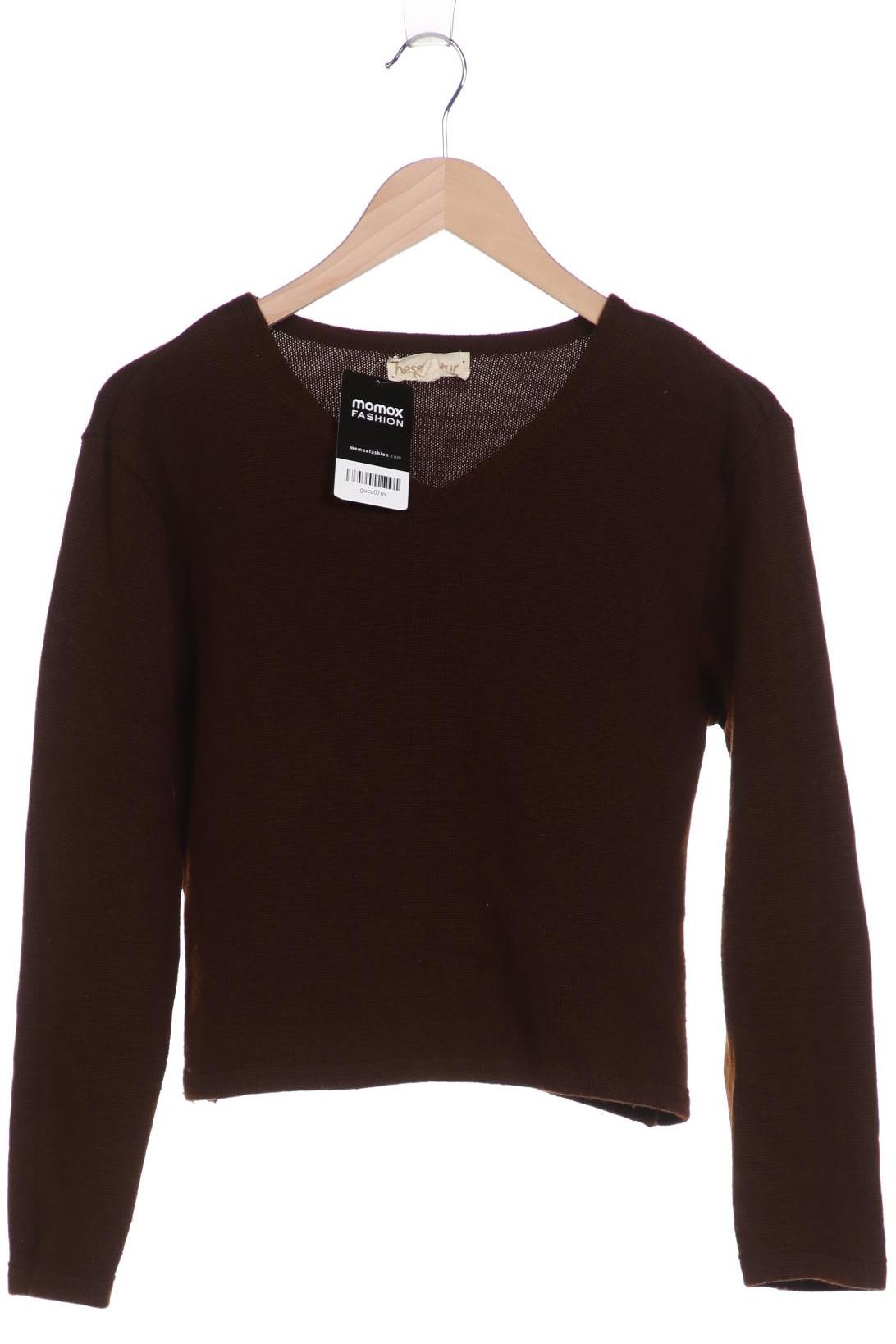 

hessnatur Damen Pullover, braun, Gr. 38