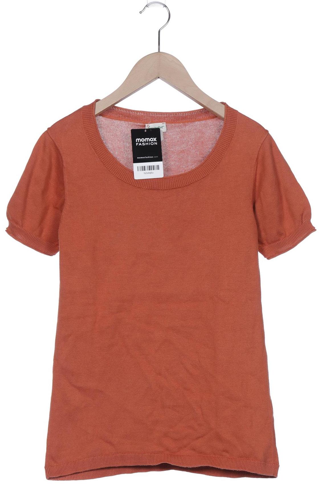 

hessnatur Damen Pullover, orange, Gr. 34
