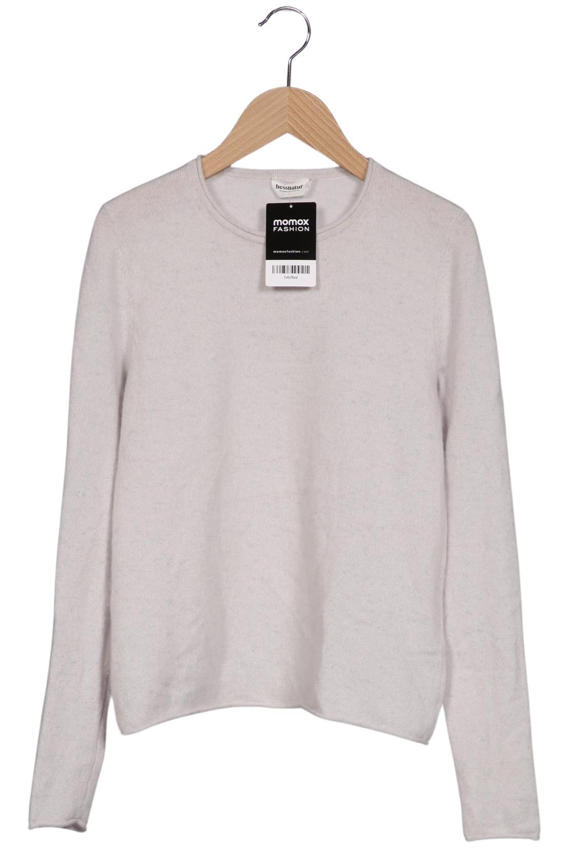 

hessnatur Damen Pullover, grau, Gr. 34