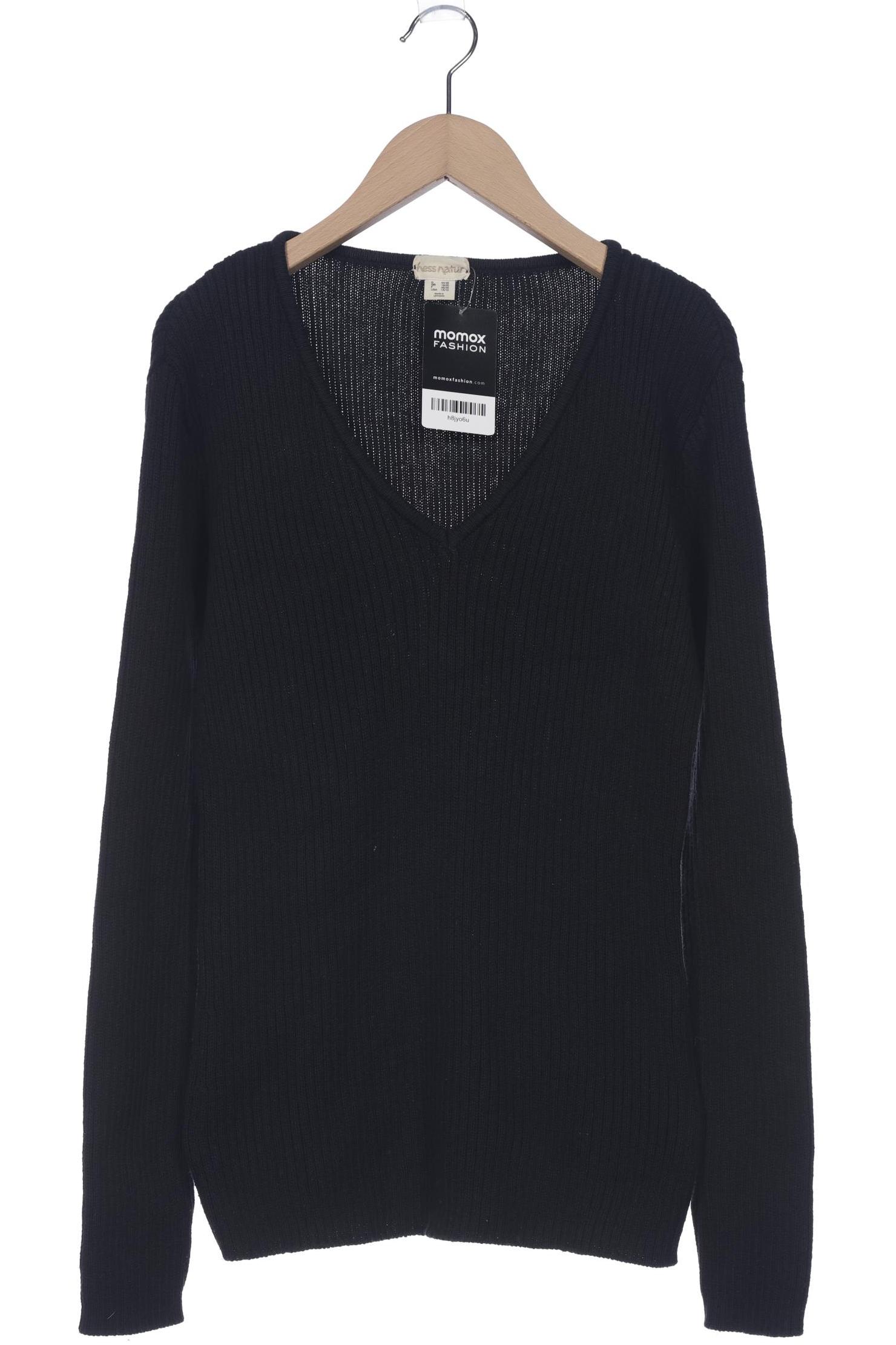 

hessnatur Damen Pullover, schwarz, Gr. 44