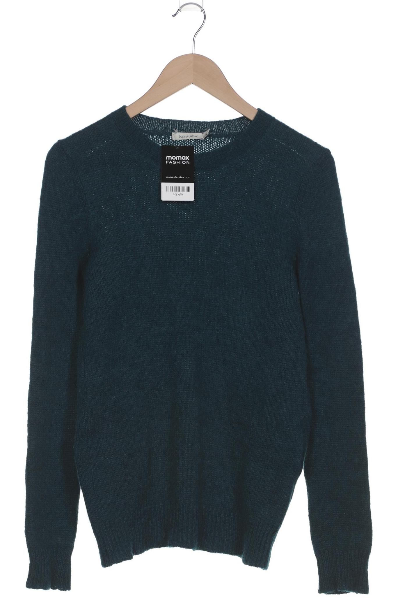 

hessnatur Damen Pullover, türkis, Gr. 38