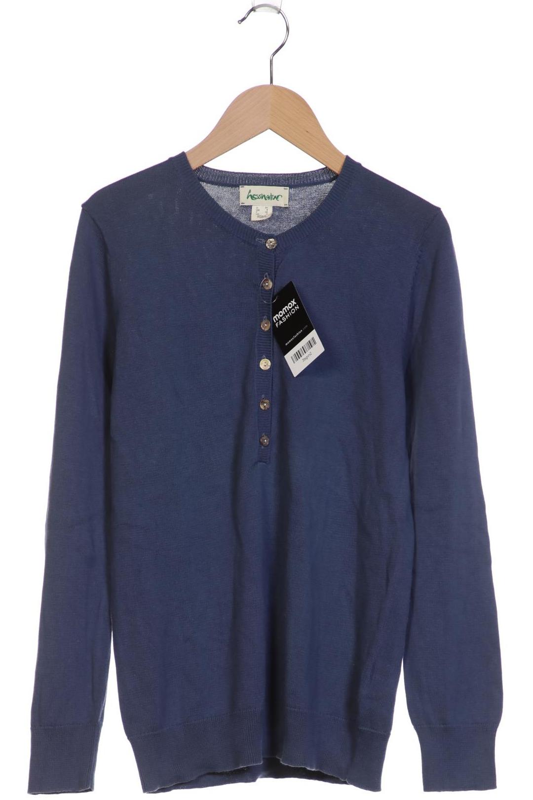 

hessnatur Damen Pullover, blau, Gr. 34