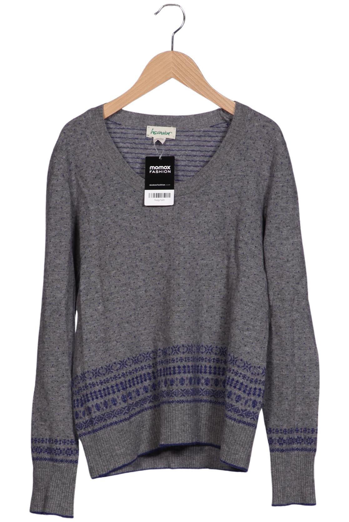 

hessnatur Damen Pullover, grau, Gr. 36