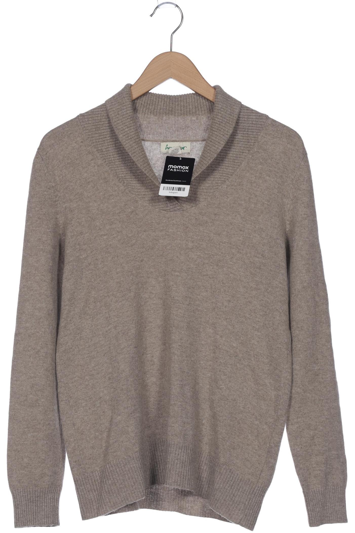 

hessnatur Damen Pullover, beige, Gr. 36