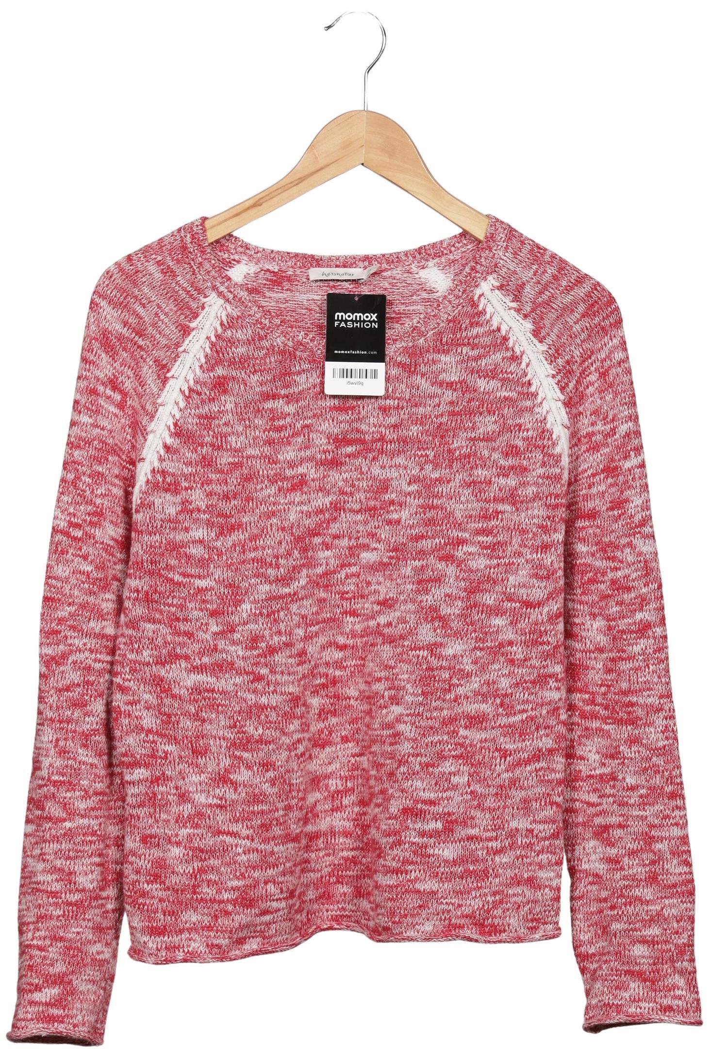 

hessnatur Damen Pullover, rot, Gr. 34