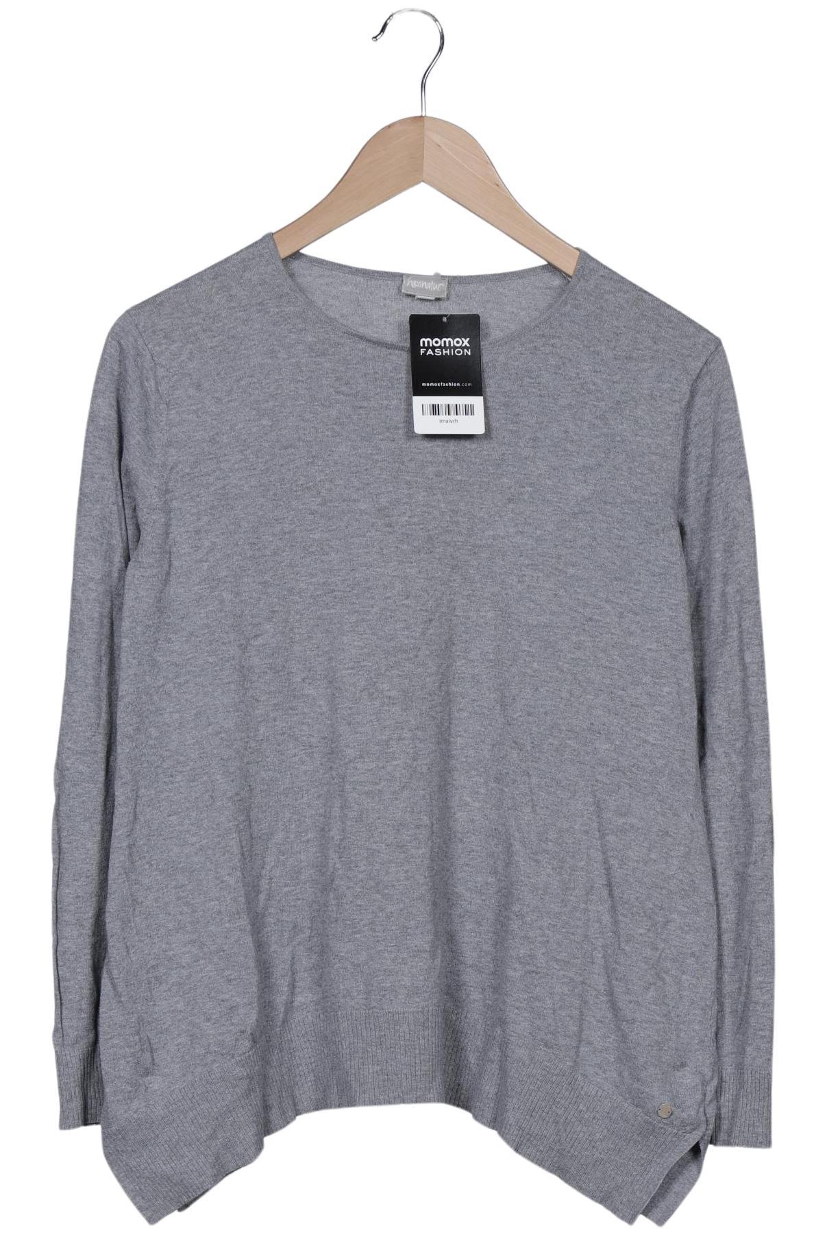 

hessnatur Damen Pullover, grau, Gr. 38