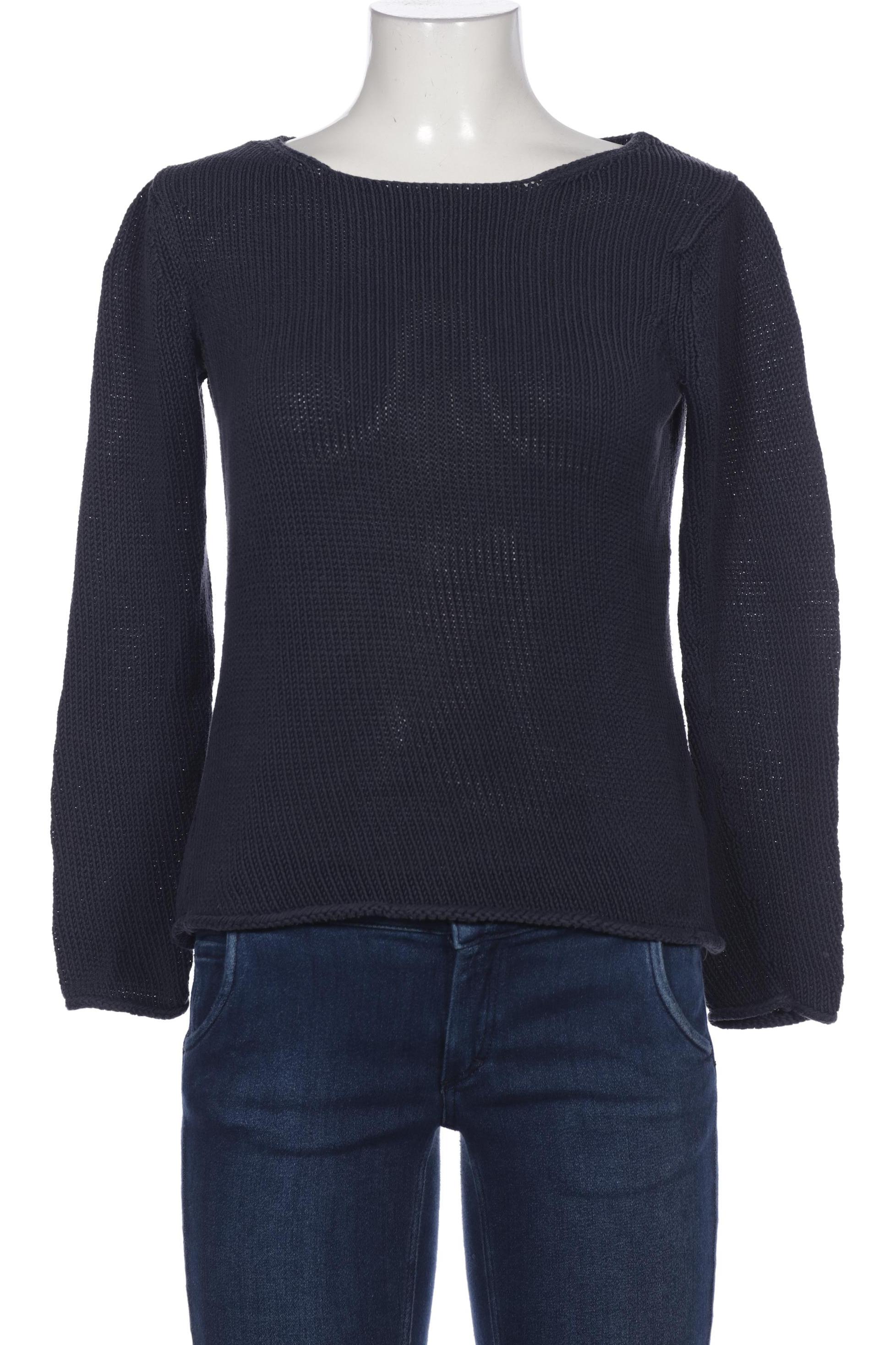 

hessnatur Damen Pullover, marineblau, Gr. 38