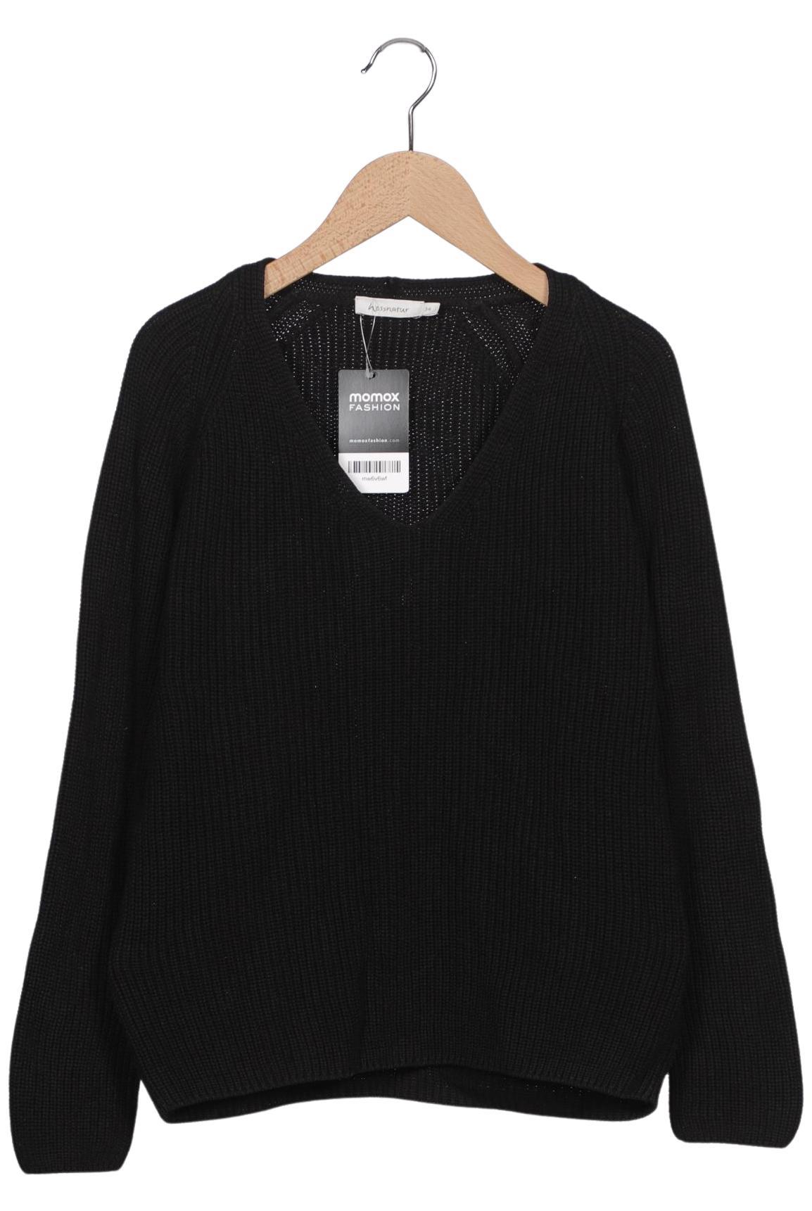 

hessnatur Damen Pullover, schwarz, Gr. 34