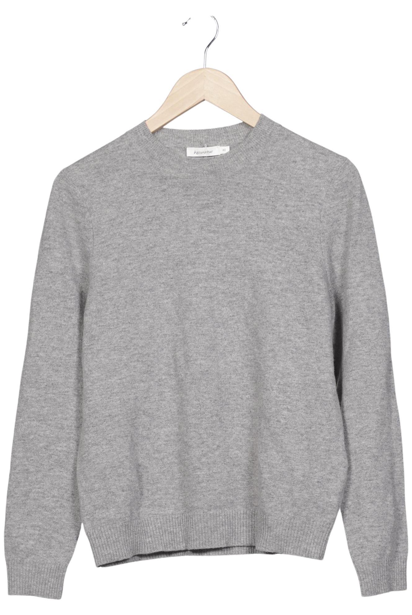 

hessnatur Damen Pullover, grau, Gr. 40