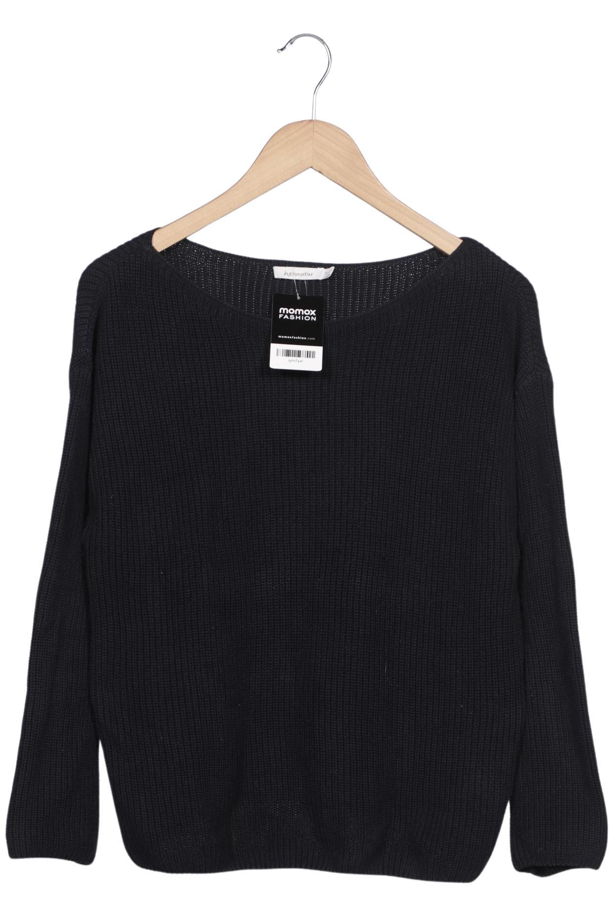 

hessnatur Damen Pullover, marineblau, Gr. 34