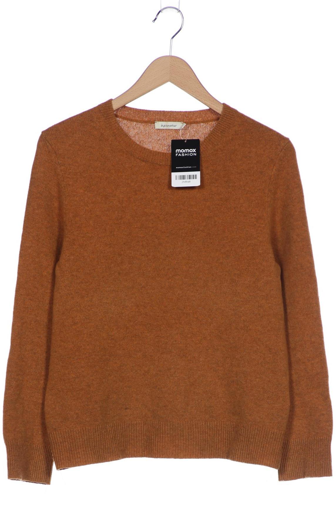 

hessnatur Damen Pullover, orange, Gr. 40