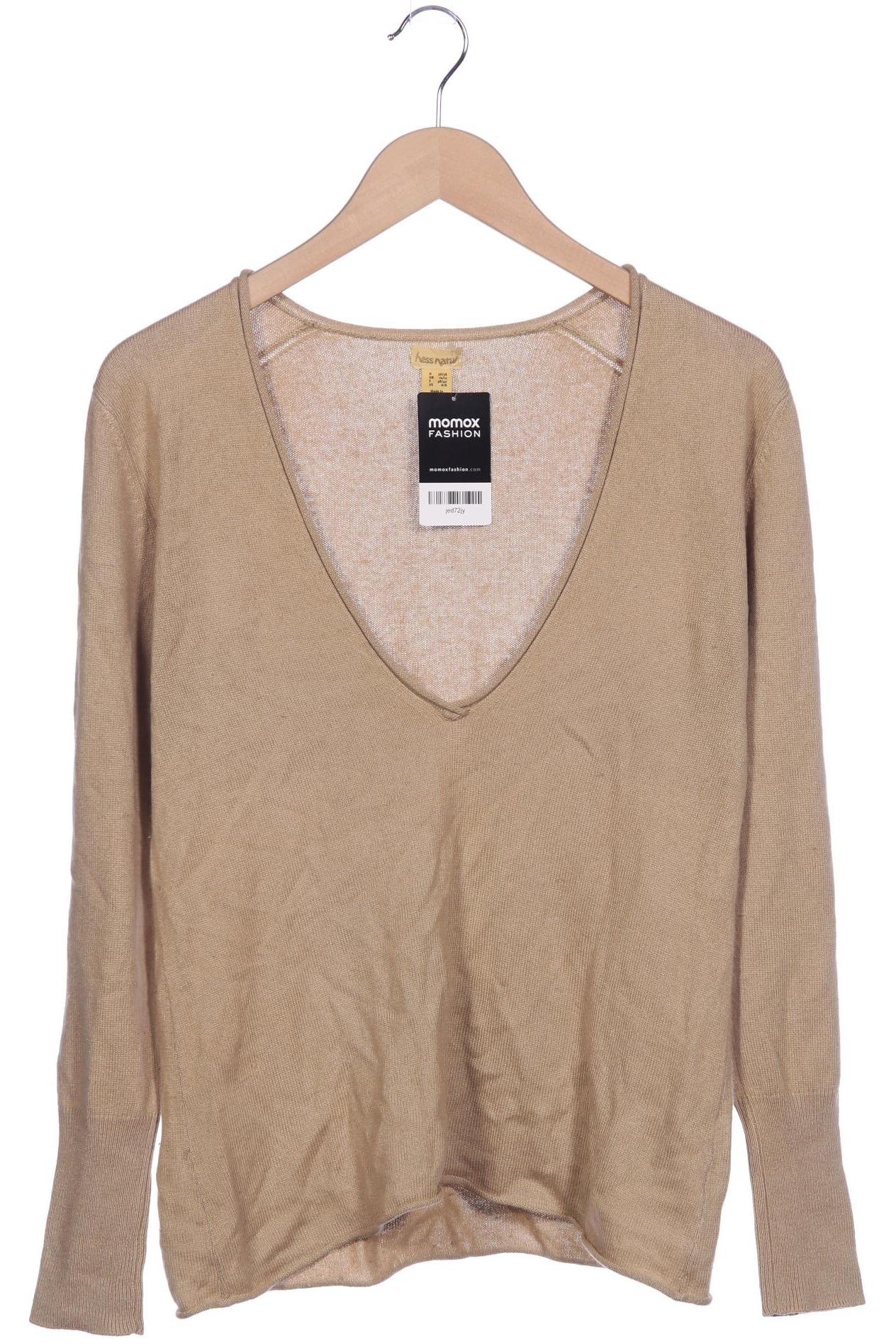 

hessnatur Damen Pullover, beige, Gr. 36