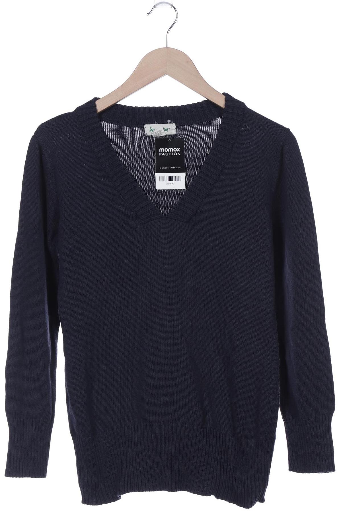 

hessnatur Damen Pullover, marineblau, Gr. 40