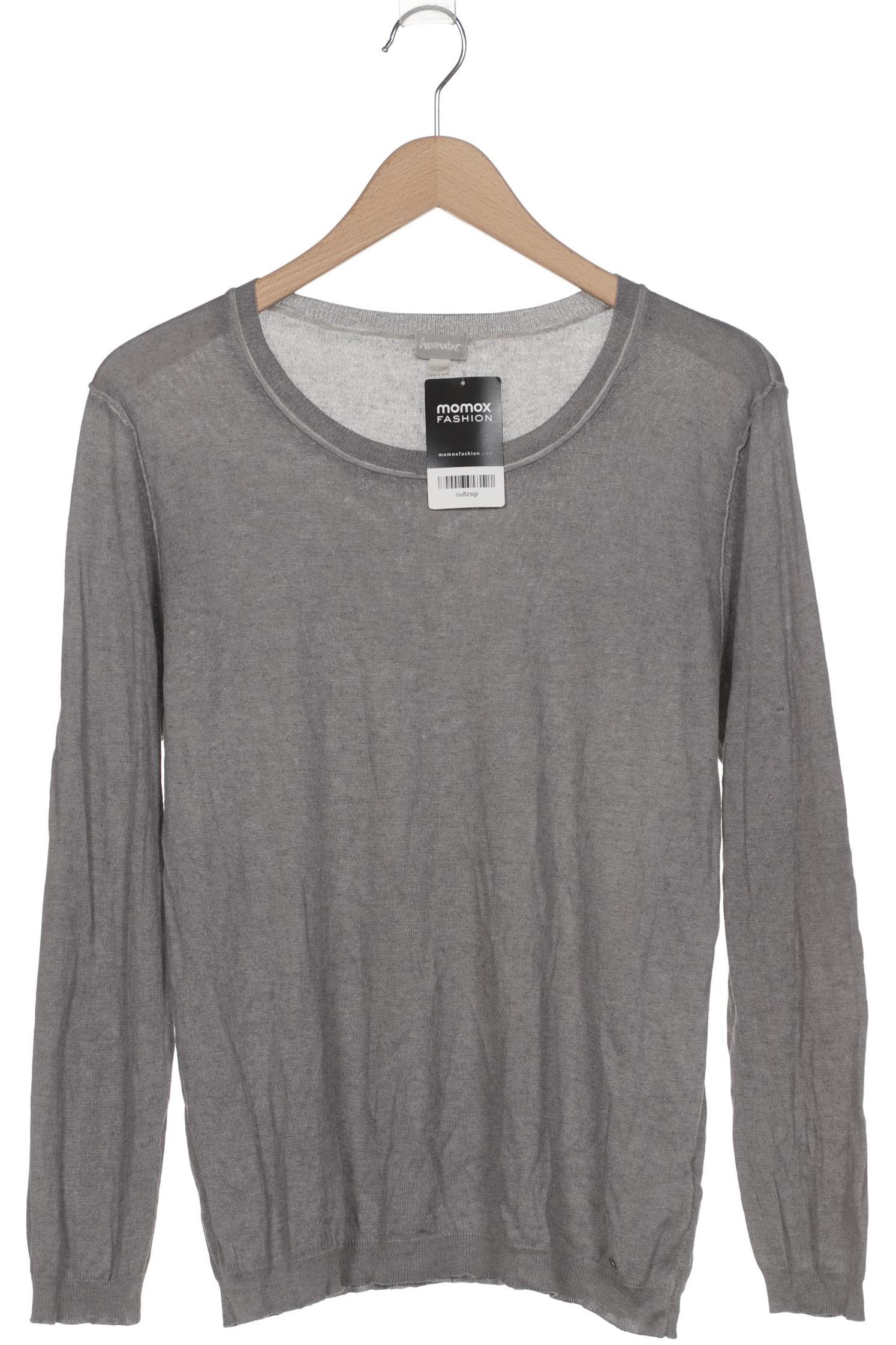 

hessnatur Damen Pullover, grau, Gr. 42
