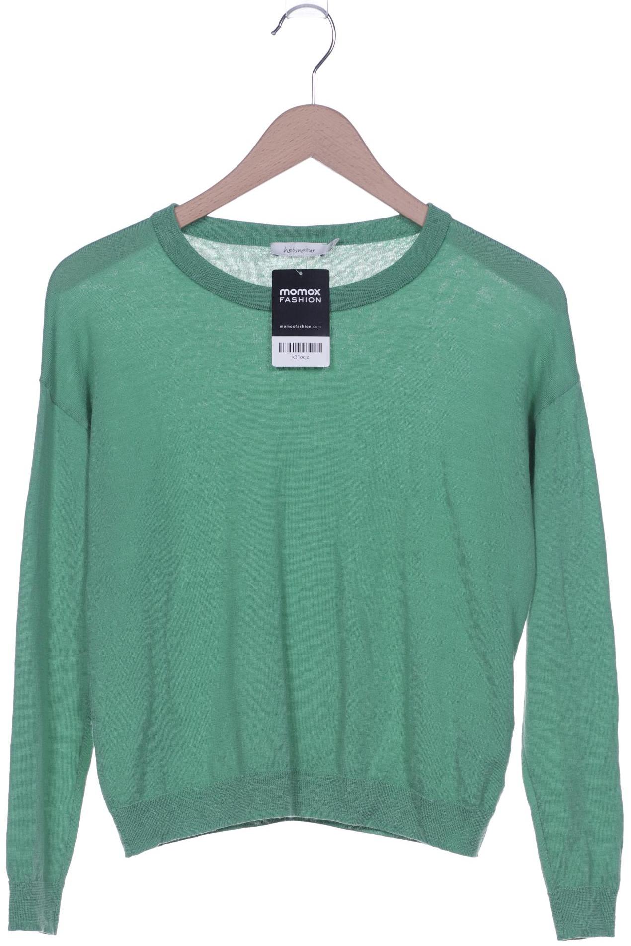 

hessnatur Damen Pullover, grün, Gr. 38