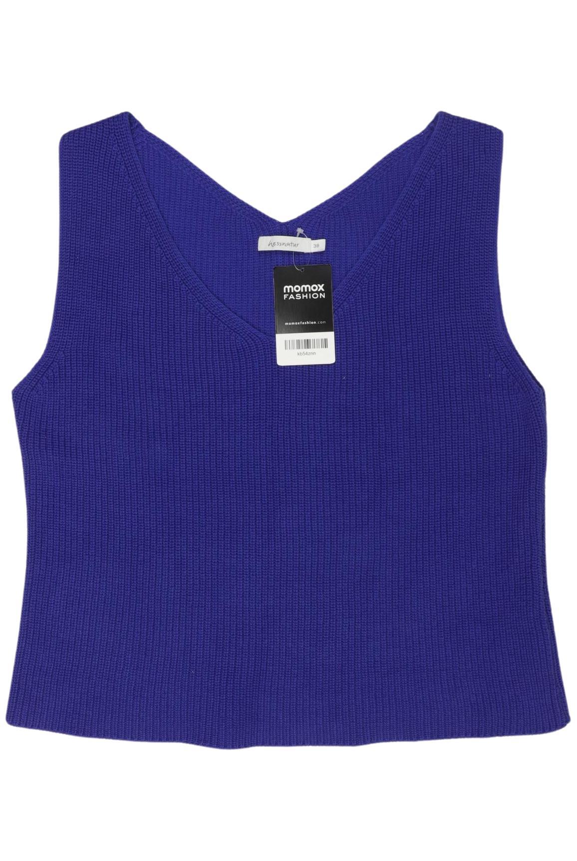 

hessnatur Damen Pullover, blau, Gr. 38