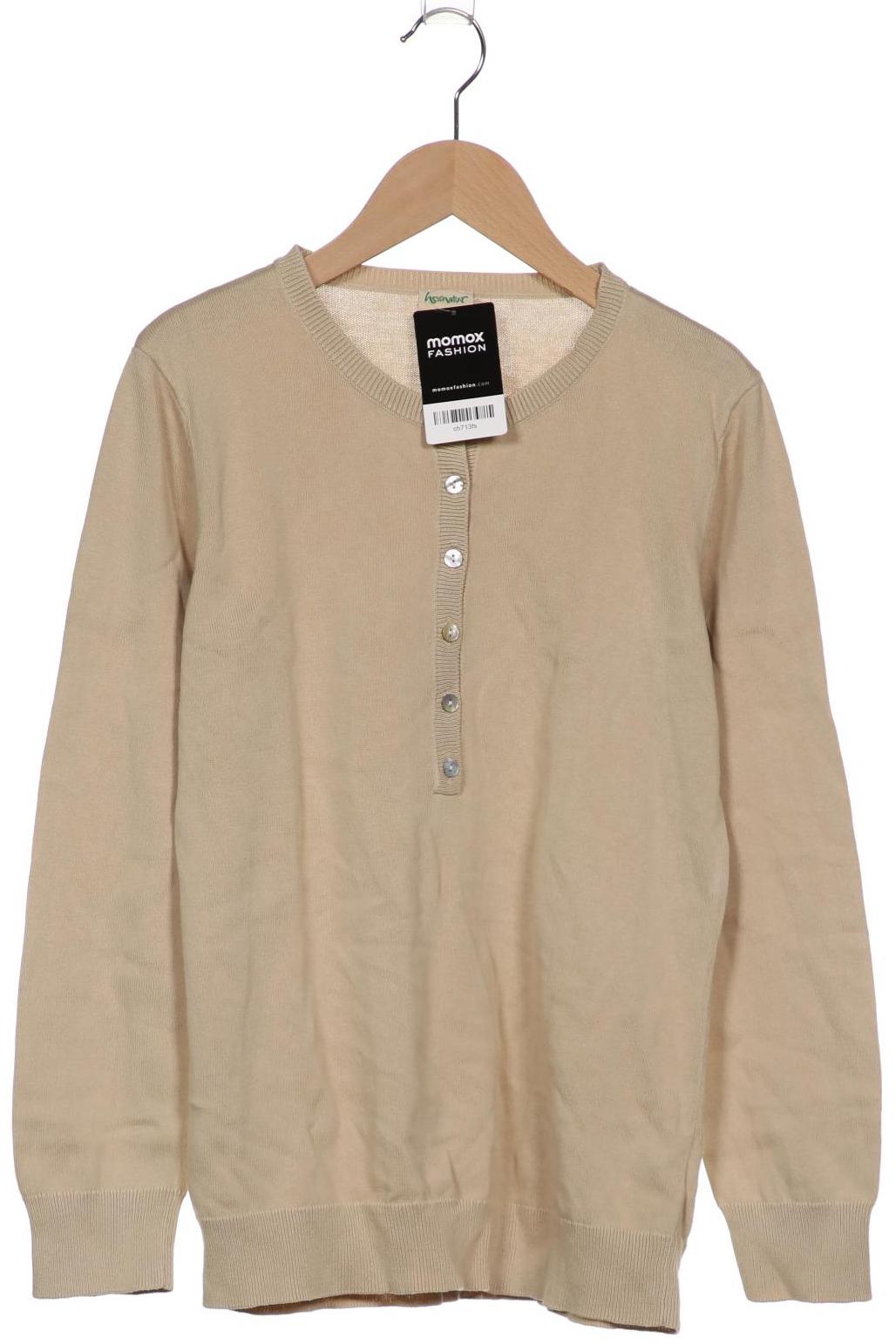 

hessnatur Damen Pullover, beige, Gr. 36
