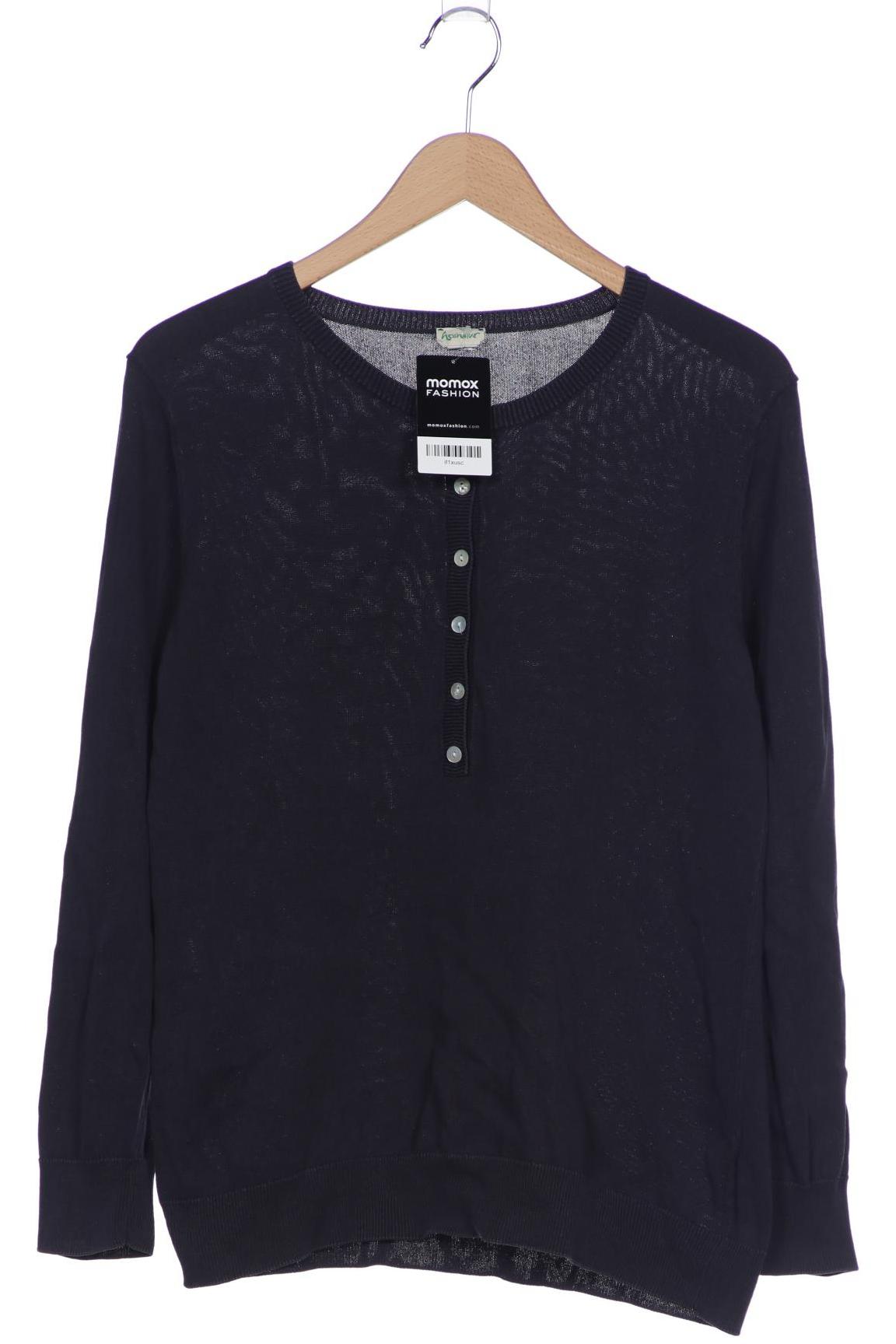 

hessnatur Damen Pullover, marineblau, Gr. 40