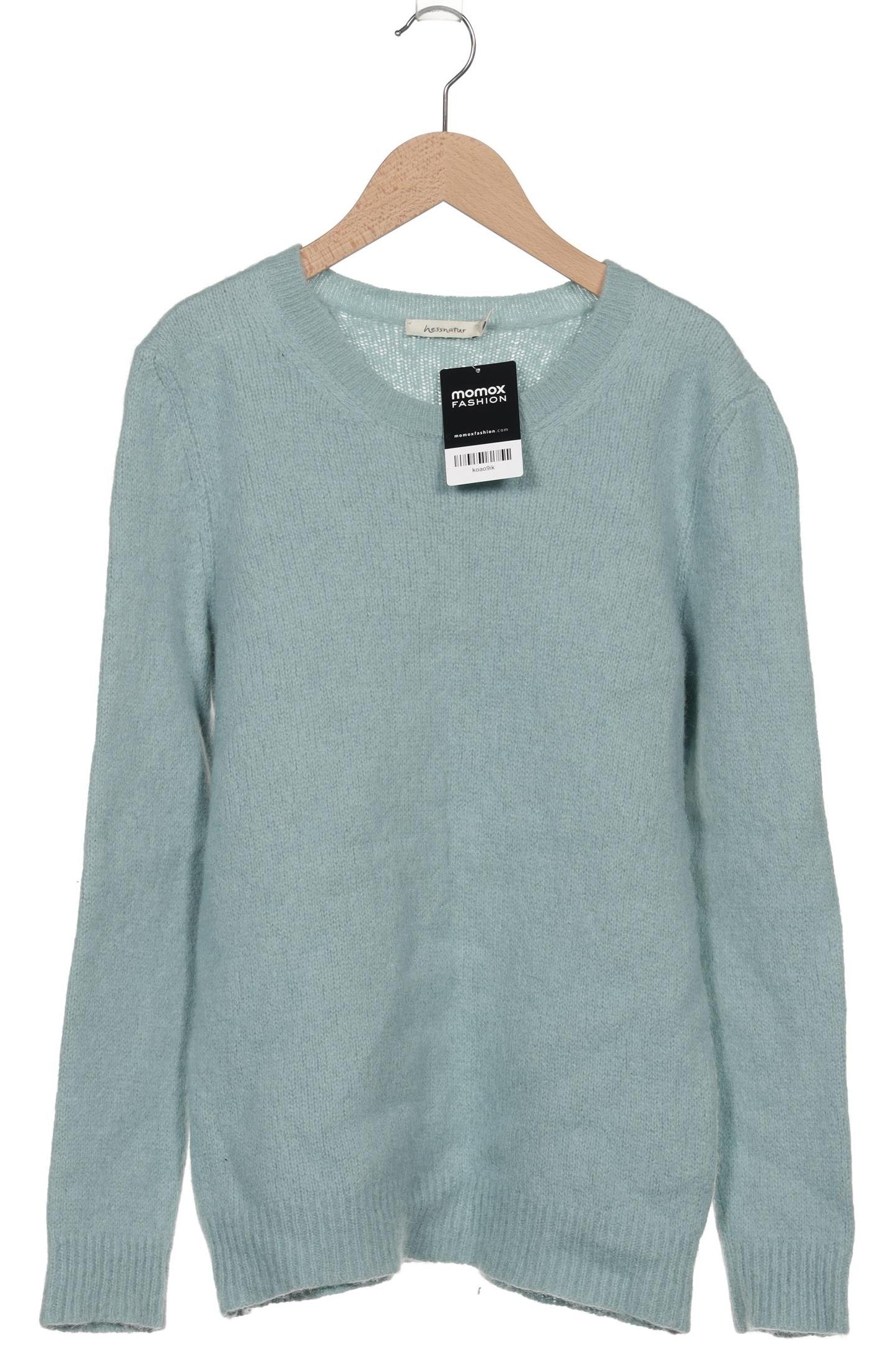 

hessnatur Damen Pullover, türkis, Gr. 46