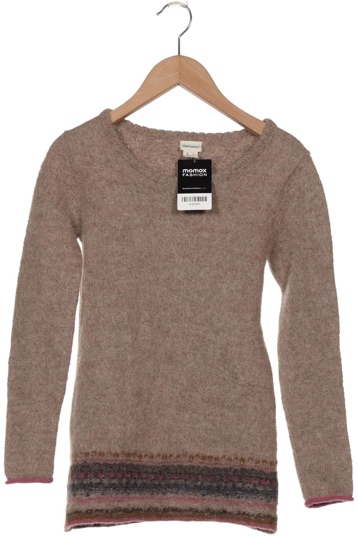 

hessnatur Damen Pullover, braun, Gr. 34