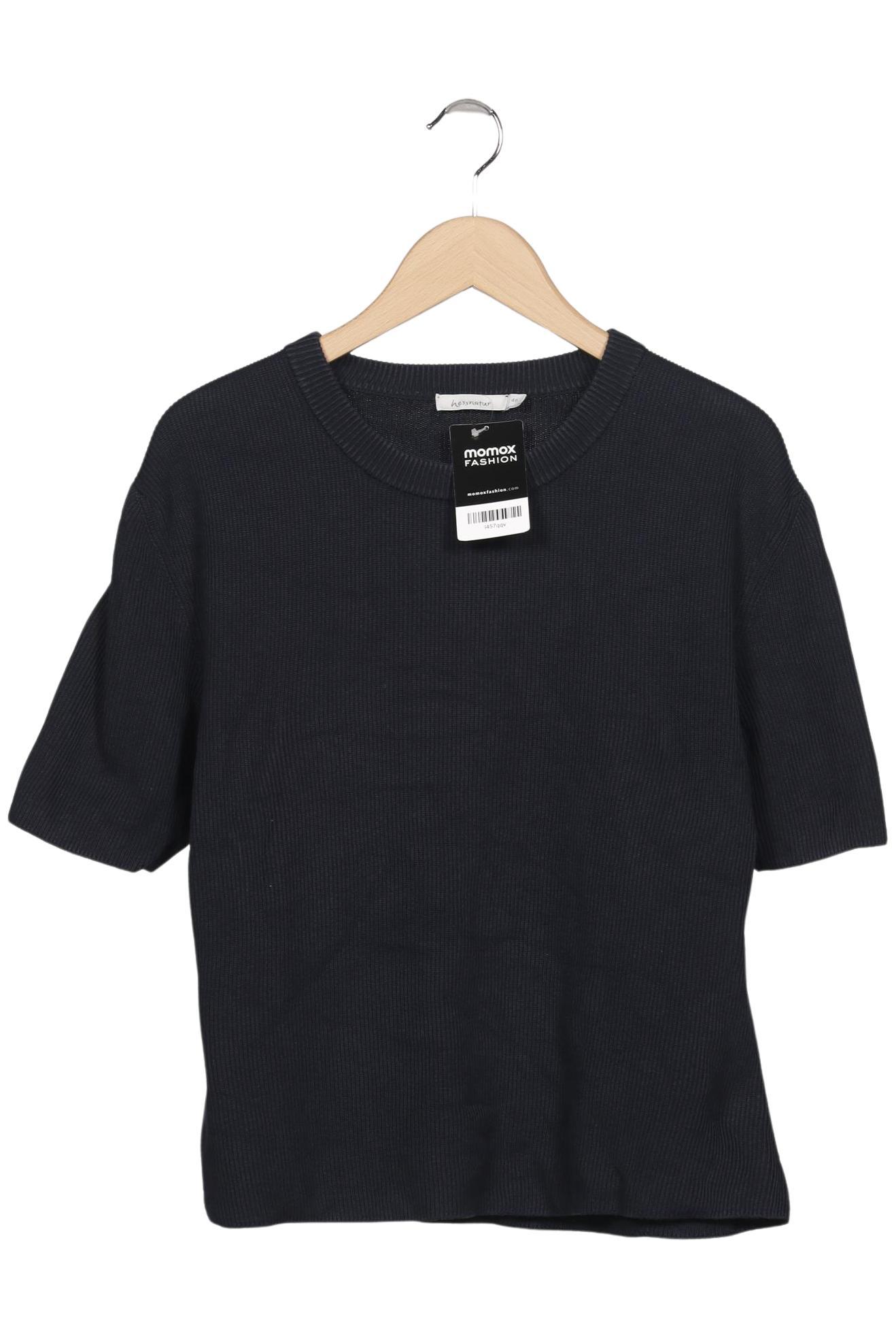 

hessnatur Damen Pullover, marineblau, Gr. 46