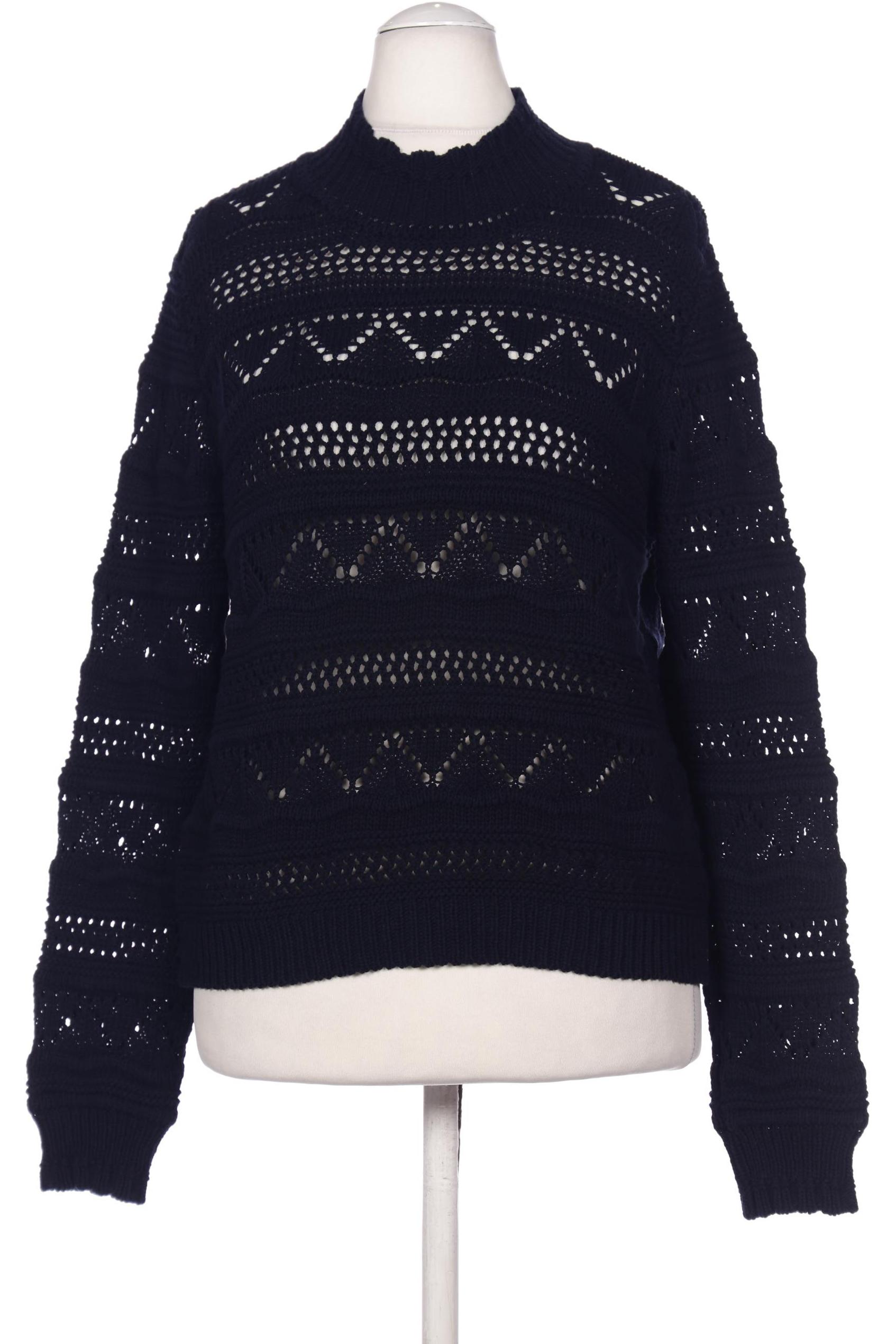 

hessnatur Damen Pullover, marineblau, Gr. 40