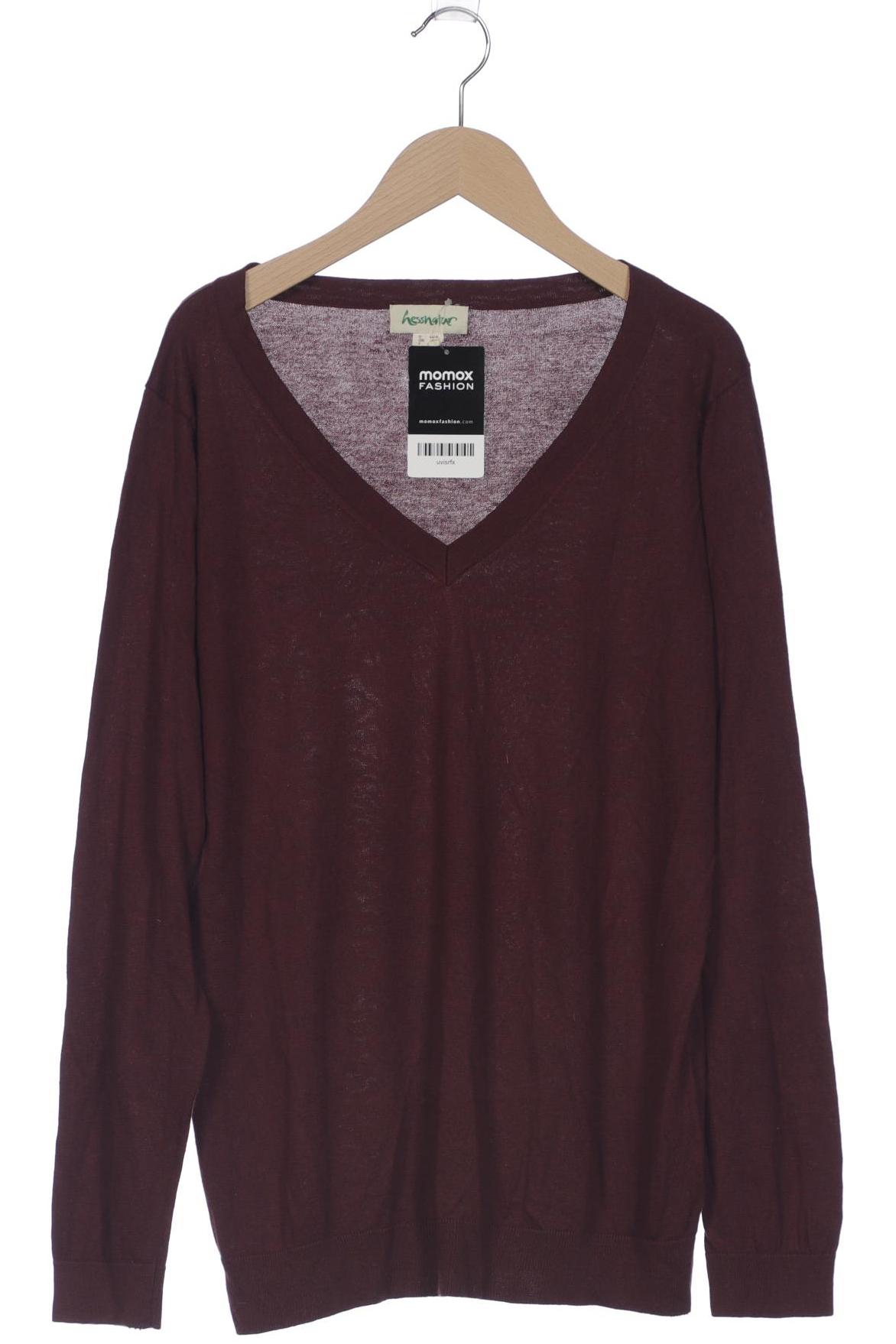 

hessnatur Damen Pullover, bordeaux, Gr. 44