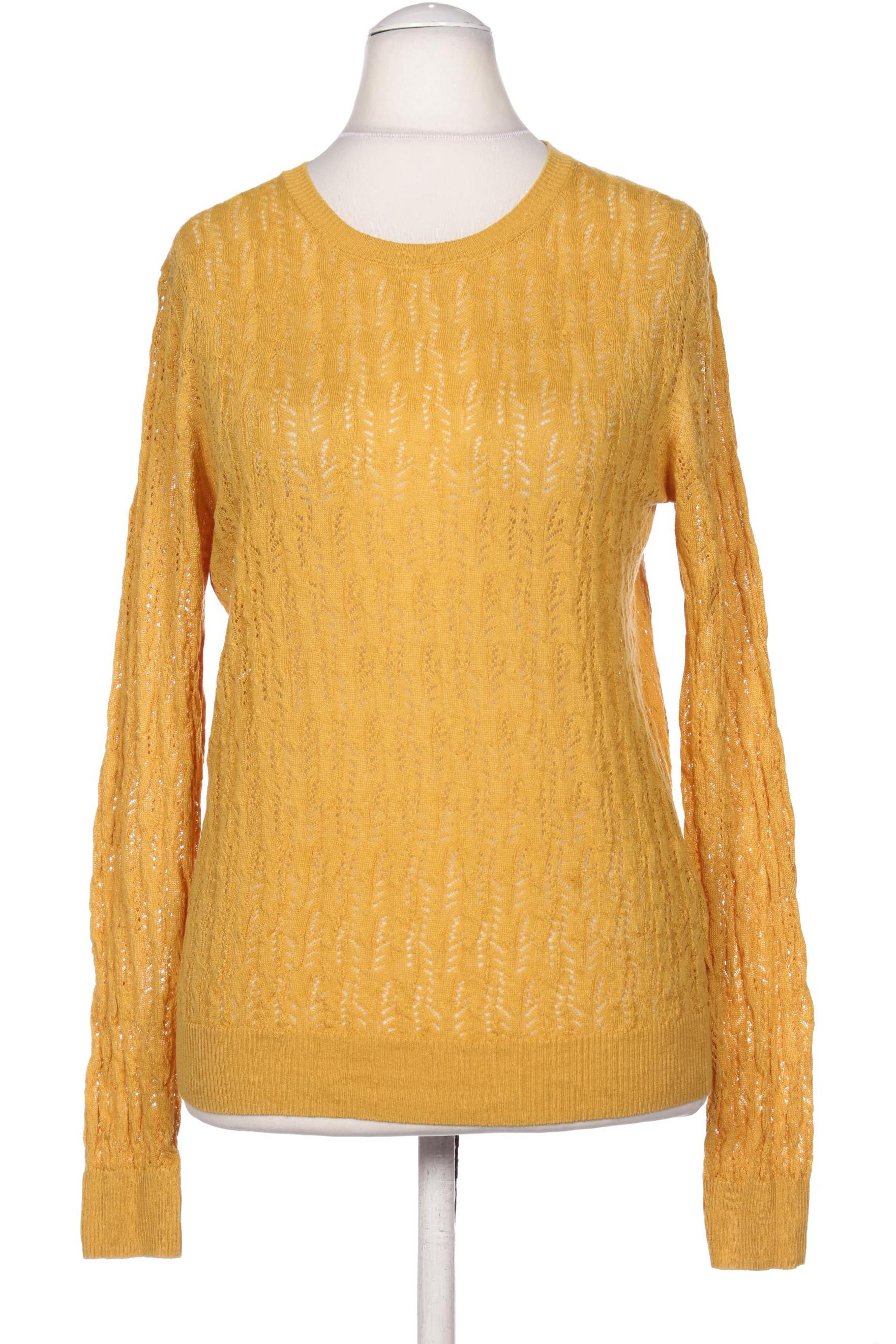 

hessnatur Damen Pullover, gelb, Gr. 38