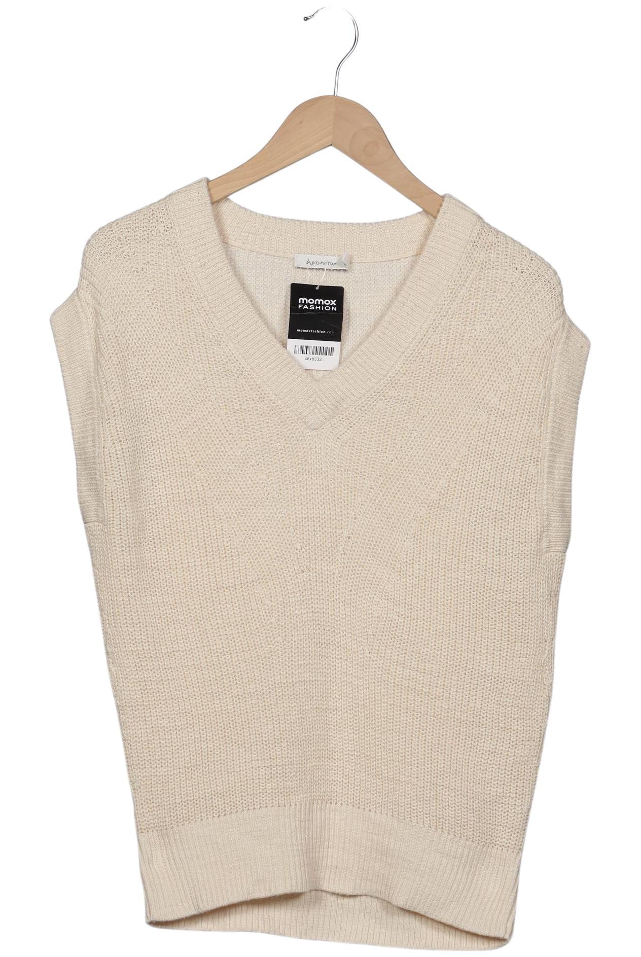 

hessnatur Damen Pullover, cremeweiß, Gr. 36