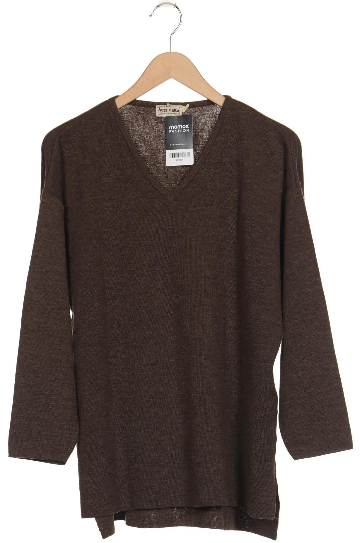 

hessnatur Damen Pullover, braun, Gr. 38